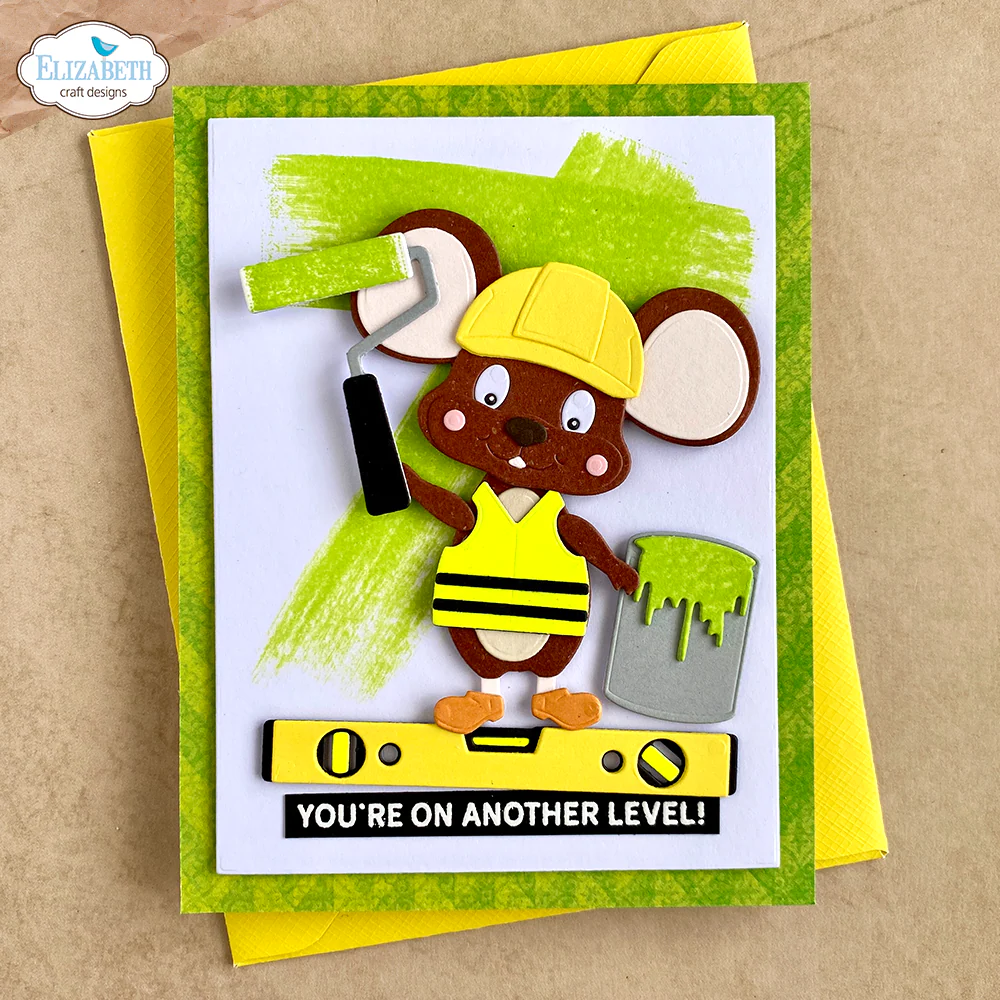 Elizabeth Craft Designs Living it Up - Stamps Best Dad Sentiments - Image 4