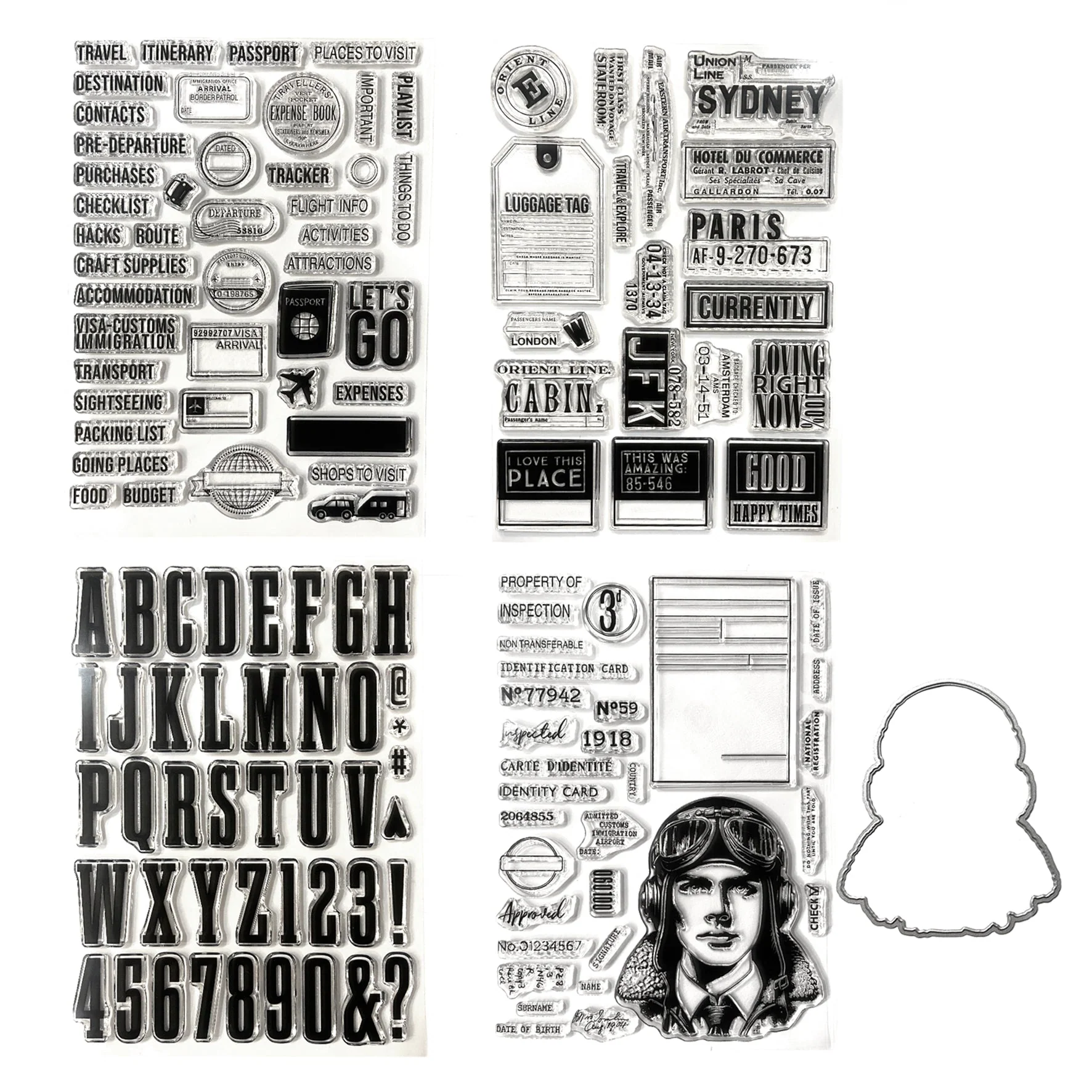 Elizabeth Craft Designs Once in a Lifetime Stamp Bundle