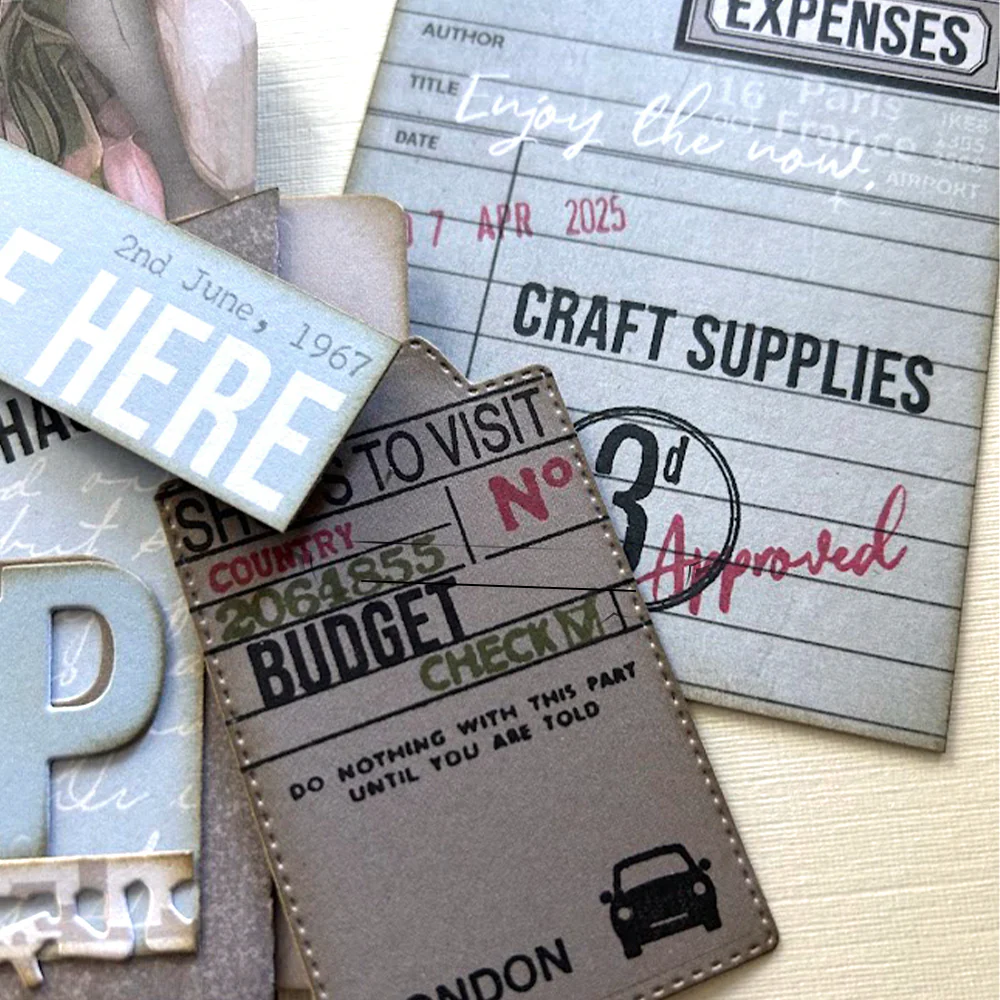 Elizabeth Craft Designs Once in a Lifetime Stamps Travel Journal - Image 2