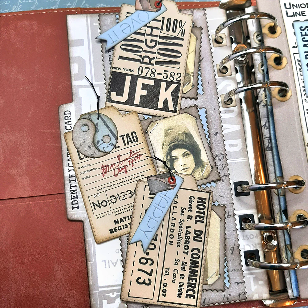 Elizabeth Craft Designs Once in a Lifetime Stamps Travels From The Past 3 - Image 2