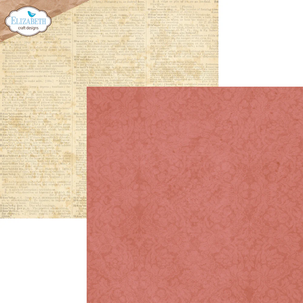 Elizabeth Craft Designs Romantic Revival - 12x12 Inch Patterned Cardstock Paper - Image 10