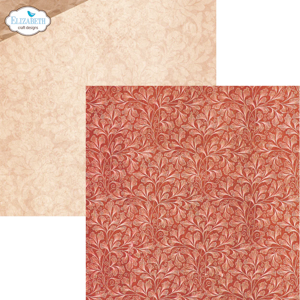 Elizabeth Craft Designs Romantic Revival - 12x12 Inch Patterned Cardstock Paper - Image 6