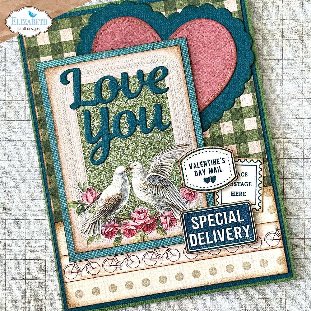 Elizabeth Craft Designs Romantic Revival Stamp Bundle - Image 3
