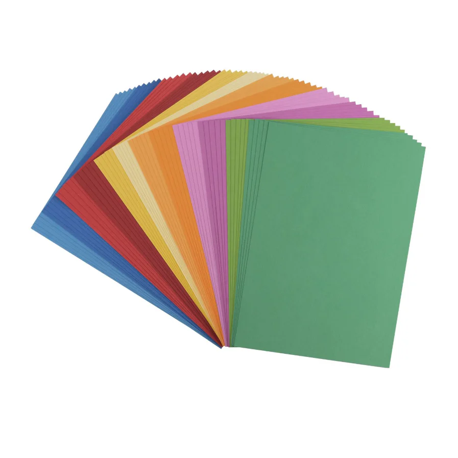 Florence Cardstock Paper 216g Smooth A4 Primary 60 Pcs