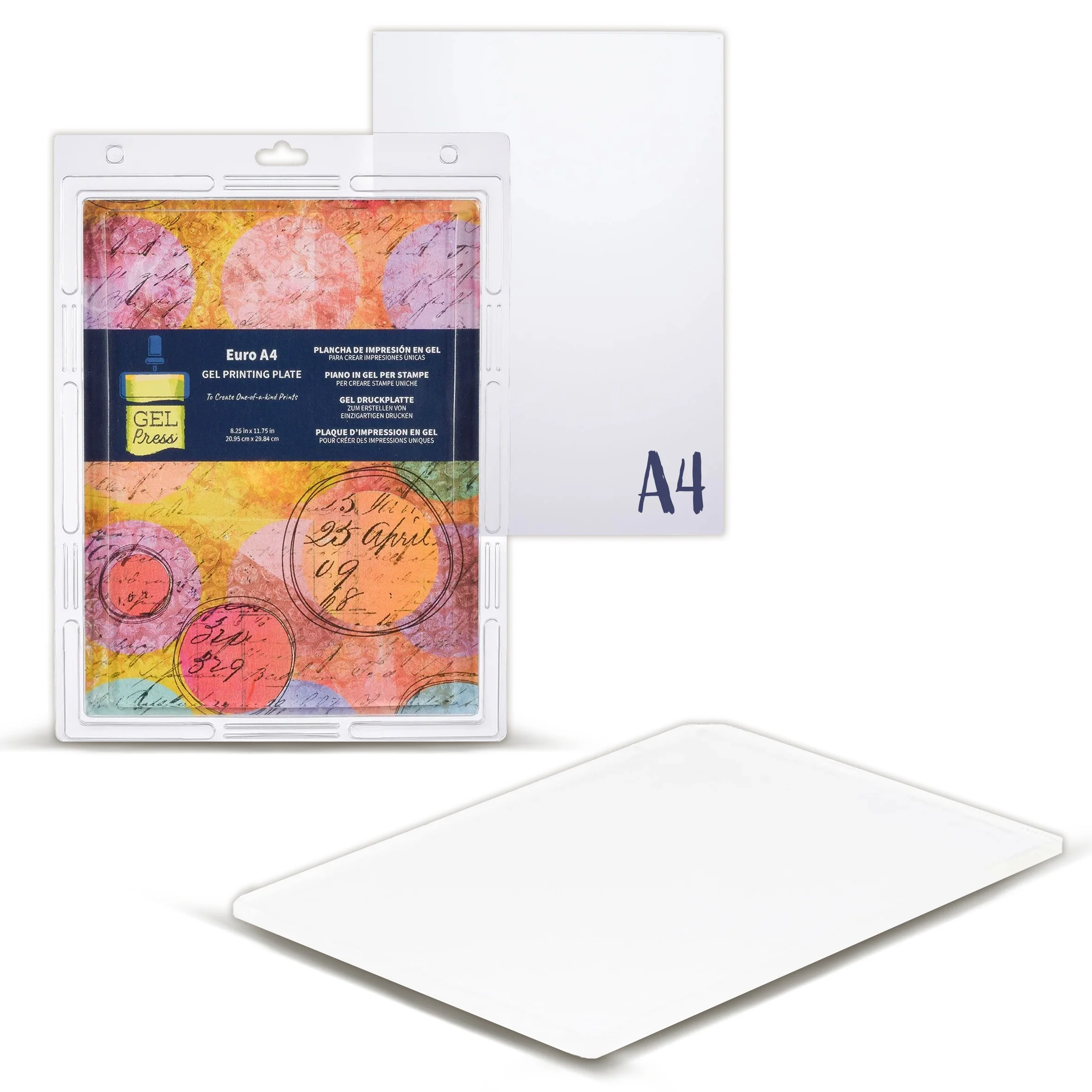 Gel Press Gel Printing Plate A4