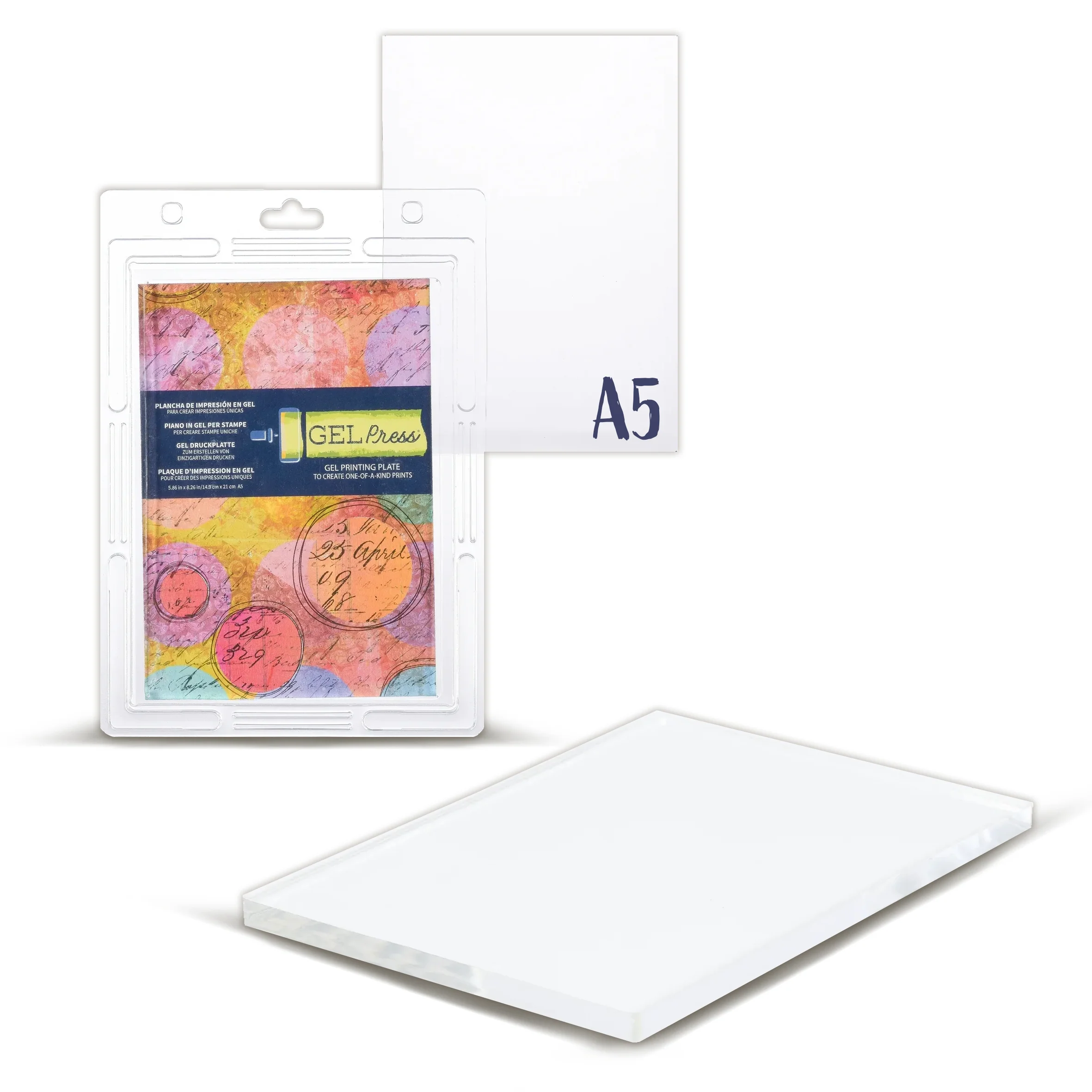 Gel Press Gel Printing Plate A5