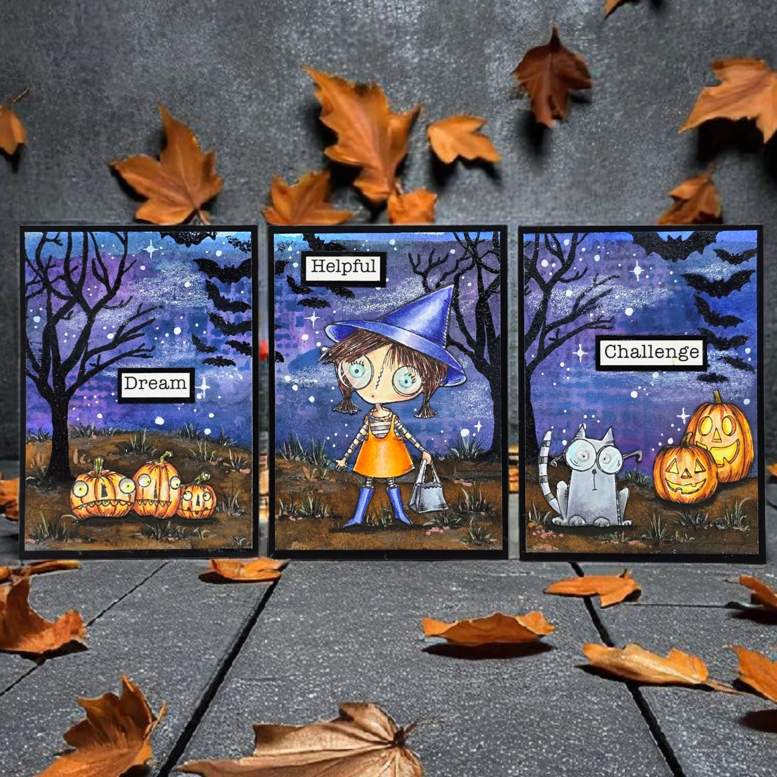 Janet Klein Ghouls Night Out - Stamps Bundle - Image 78