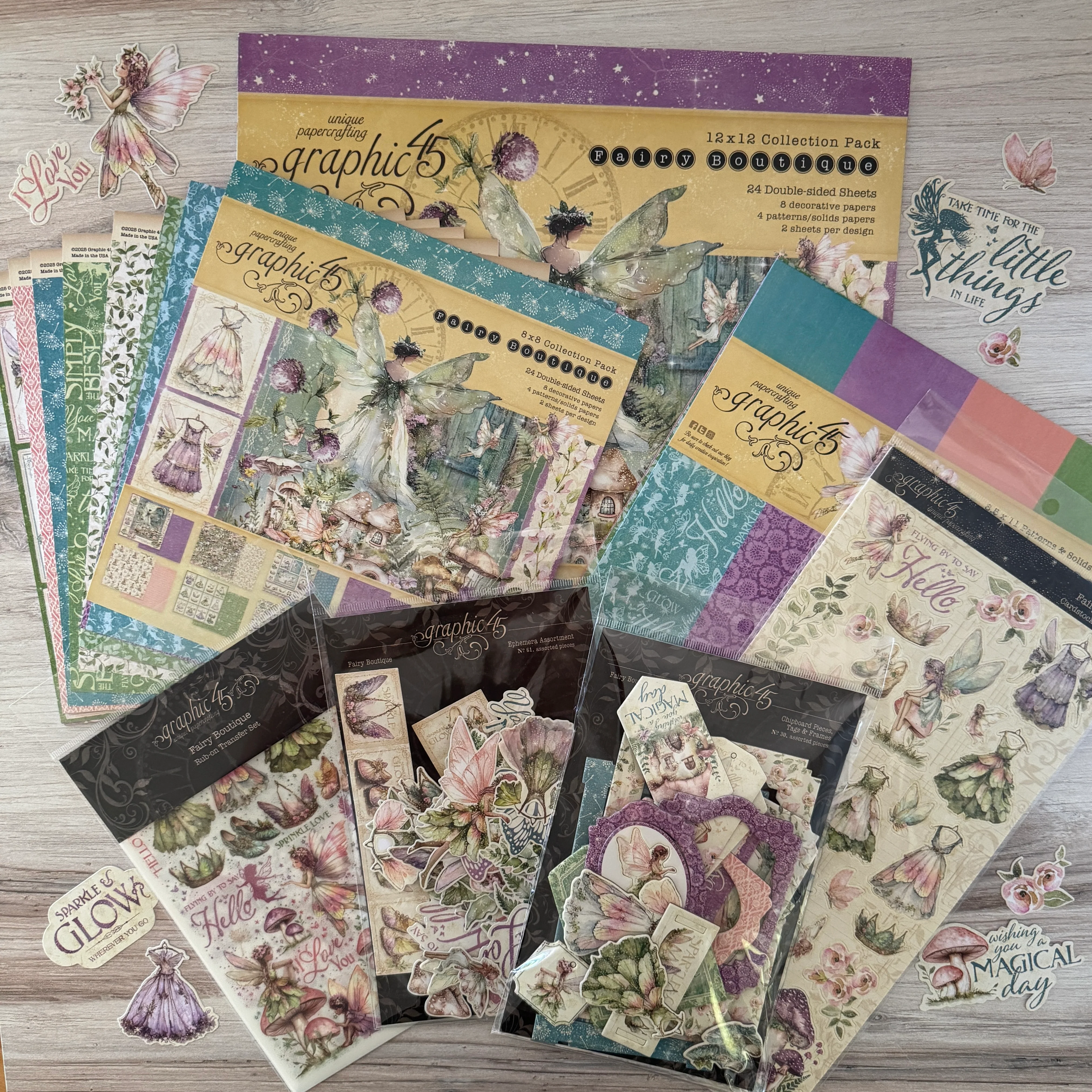 Graphic 45 Fairy Boutique Complete Collection - Image 2