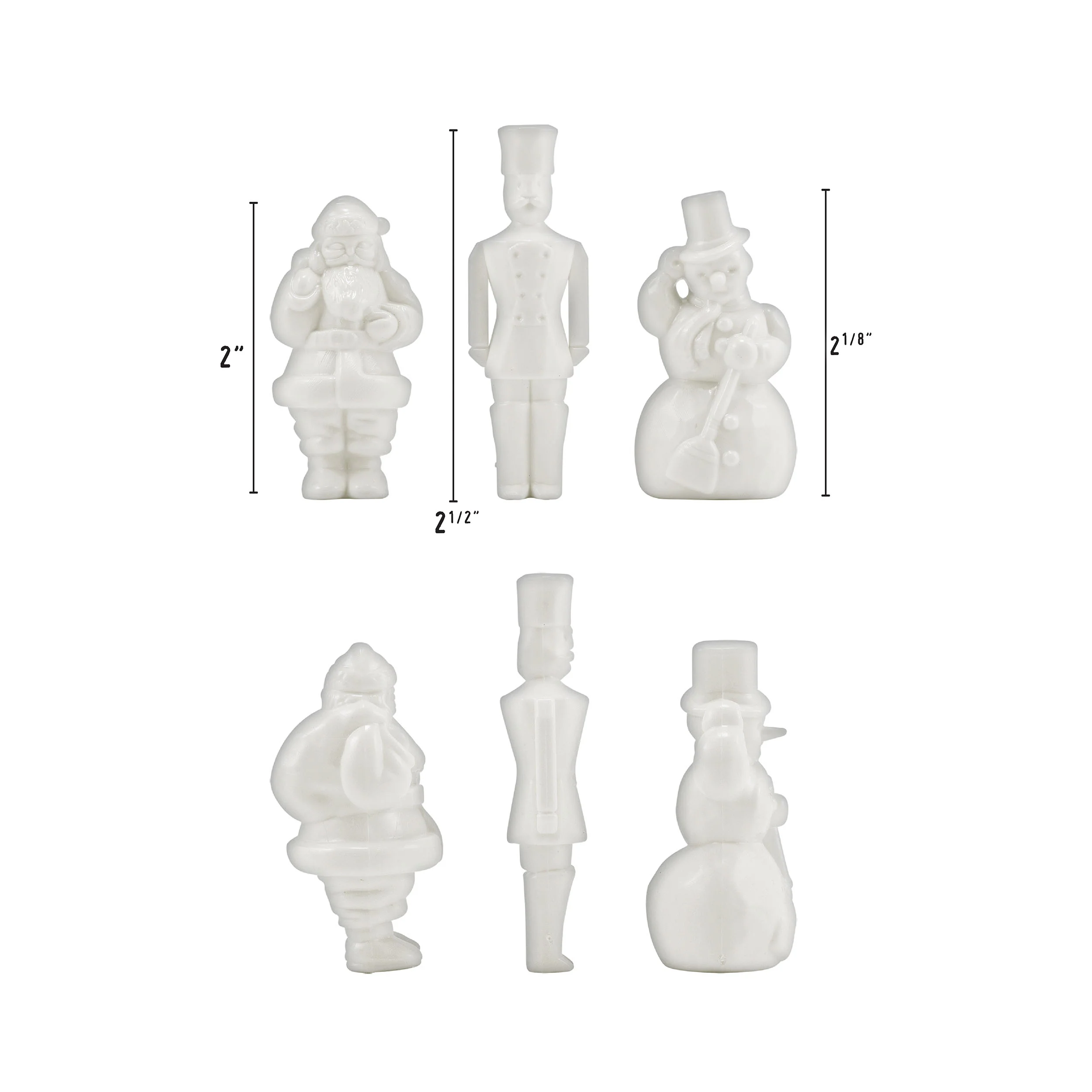 Idea-ology Tim Holtz Christmas Salvaged Figures Small - Image 2