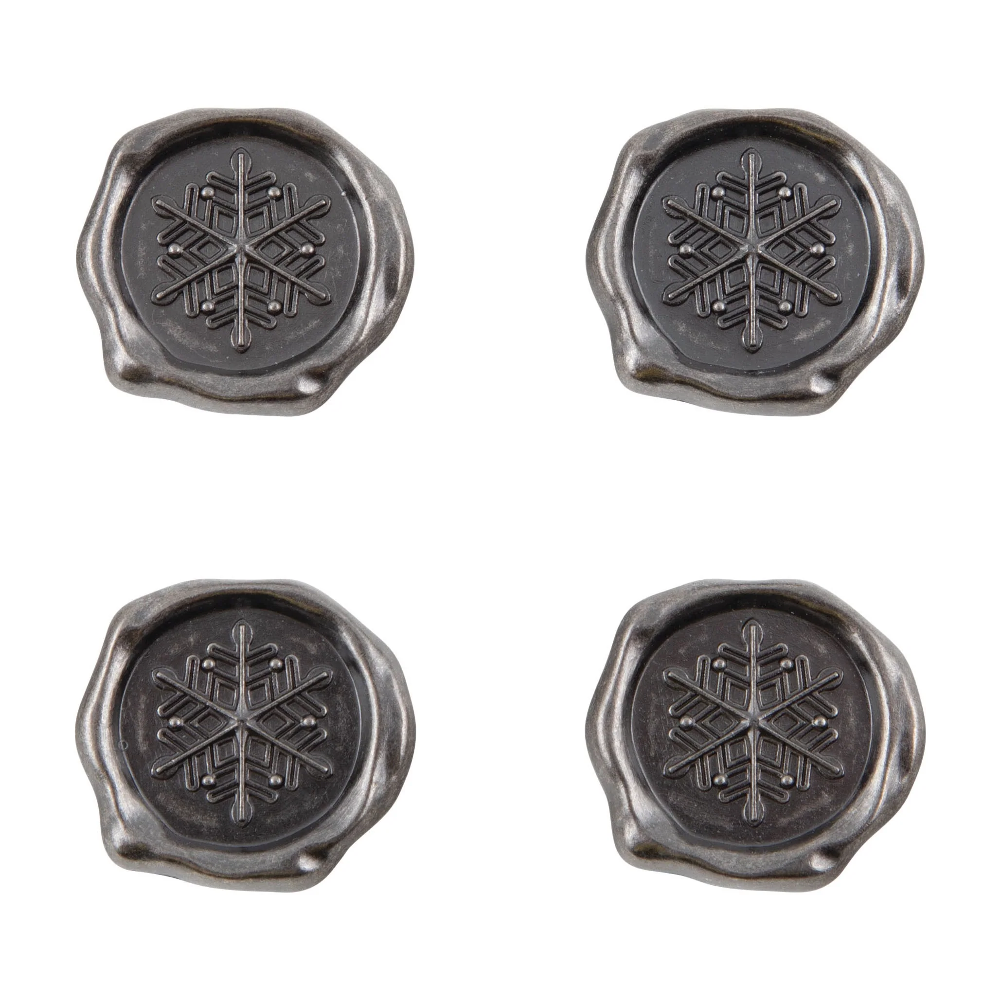 Idea-ology Tim Holtz Metal Shape Seals 4 Pcs - Christmas - Image 2