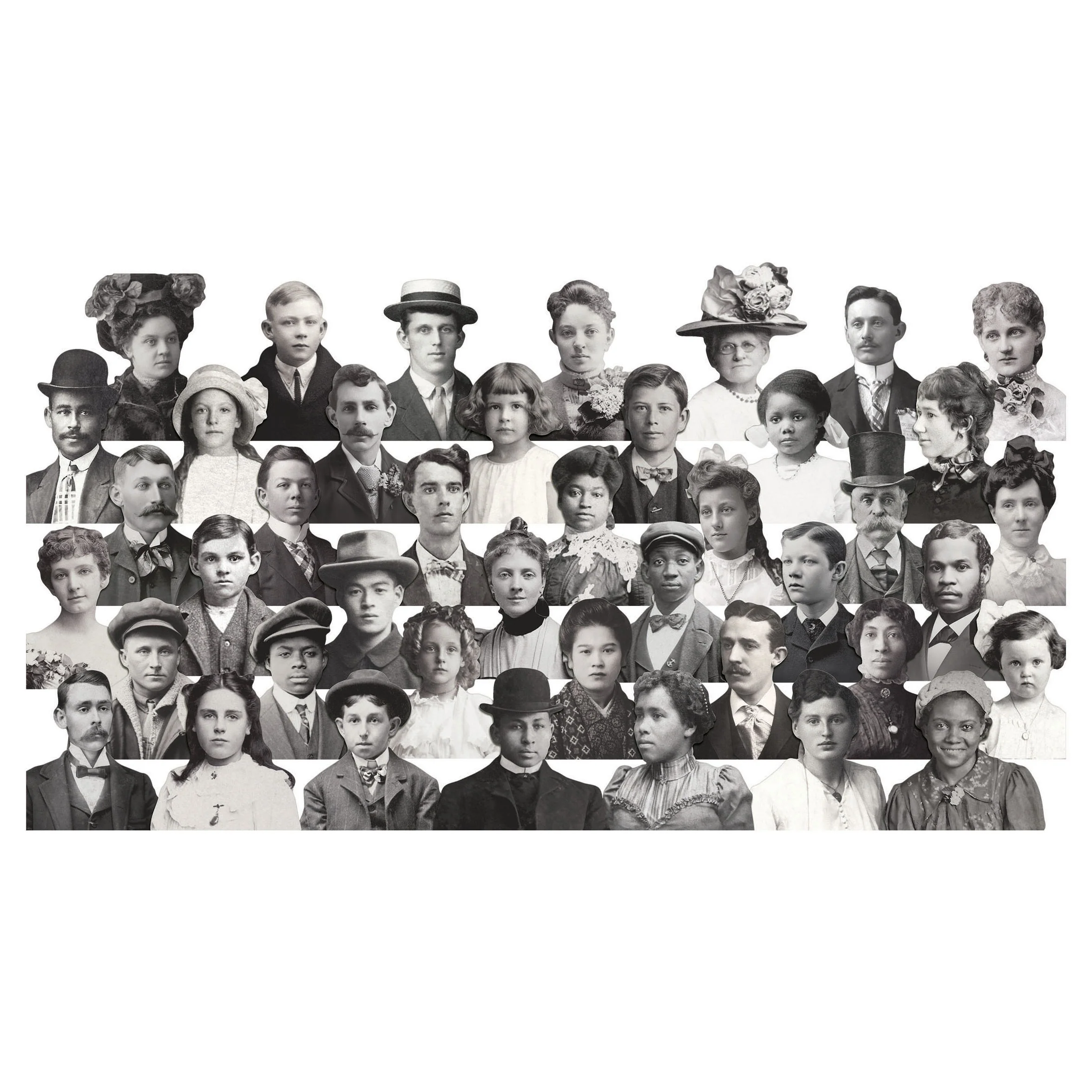 Idea-ology Tim Holtz Paper Dolls Die-Cuts 42 Pcs - Portraits - Image 2