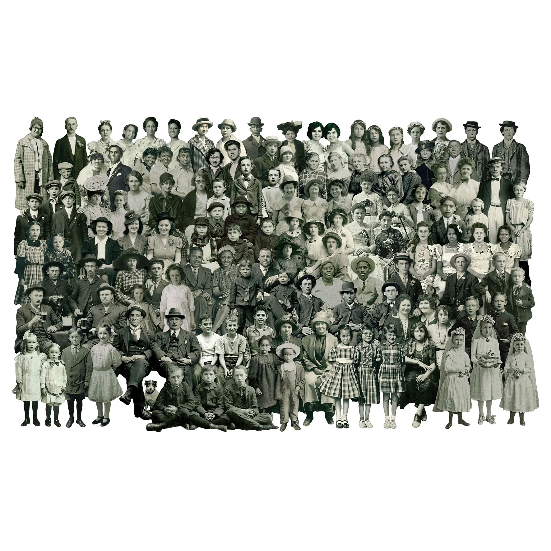 Idea-ology Tim Holtz Paper Dolls Die-Cuts 50 PCs - Groups - Image 2