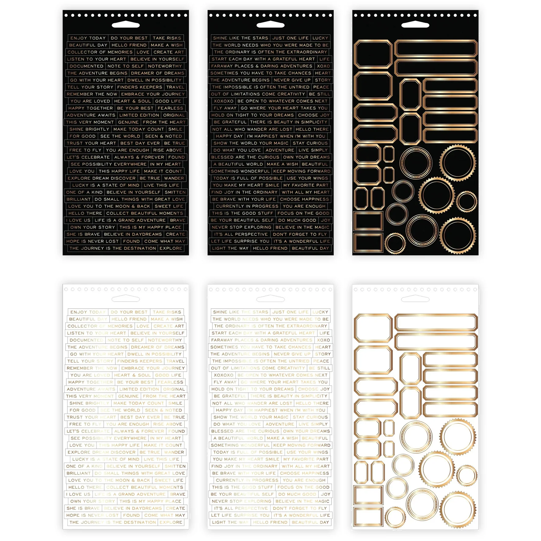 Idea-ology Tim Holtz Spiral Bound Sticker Book 4.5"X8.5"-Metallic - Image 2