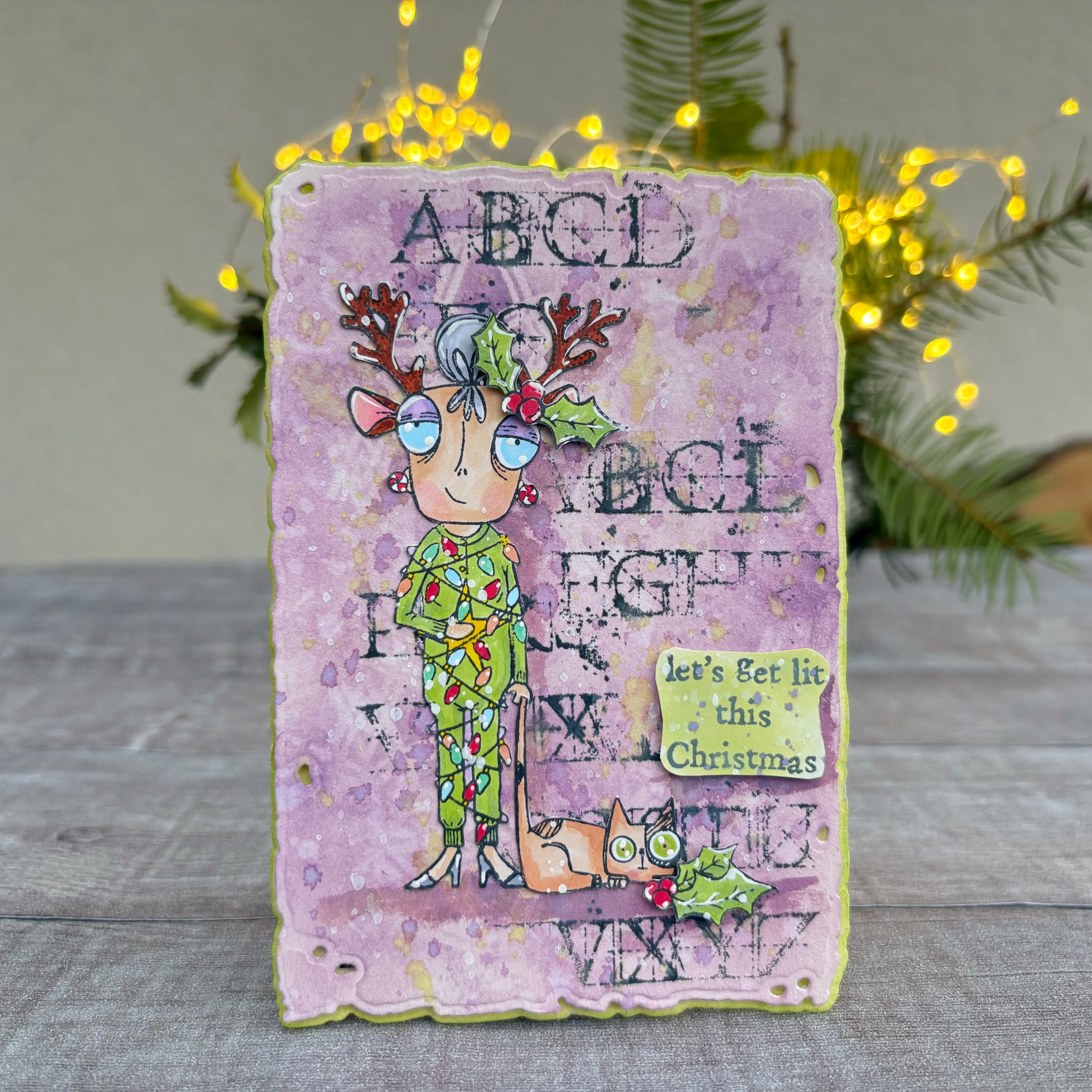 Janet Klein Christmas A7 Stamps Bundle - Image 107