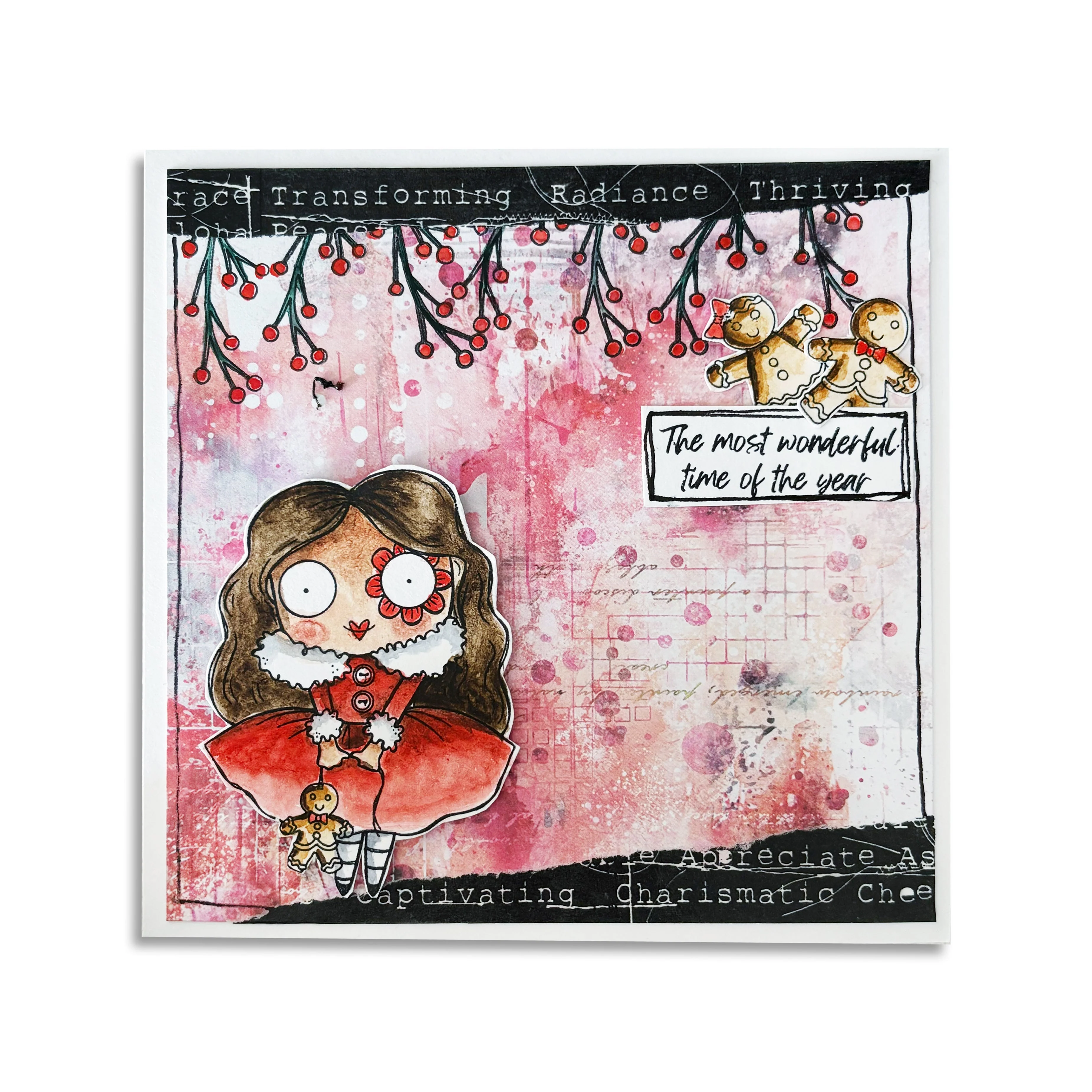 Janet Klein Christmas A7 Stamps Bundle - Image 26