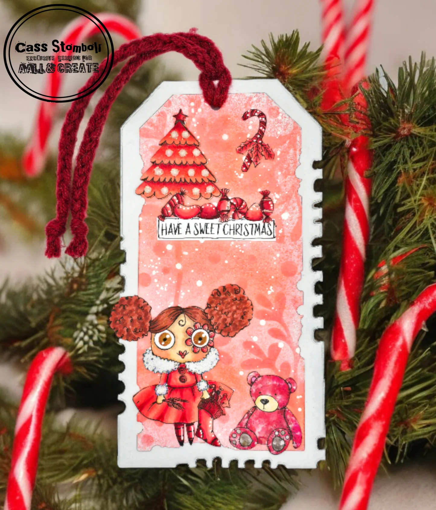Janet Klein Christmas A7 Stamps Bundle - Image 8