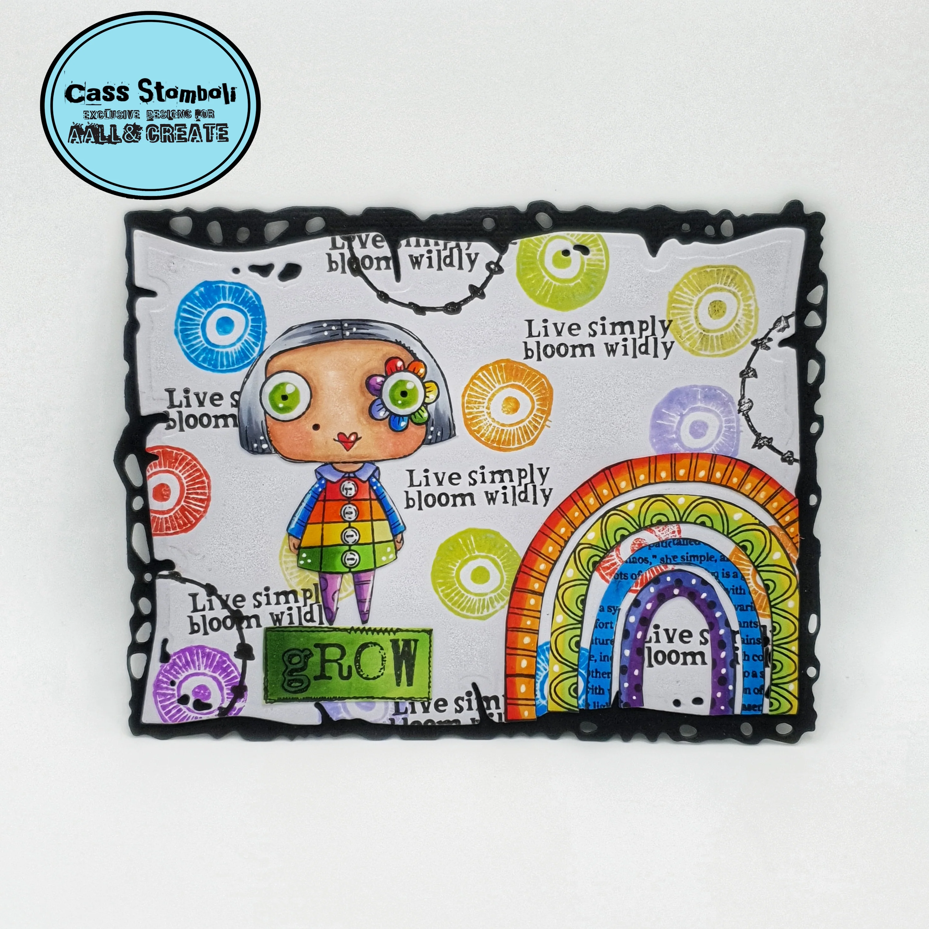 Janet Klein Free Spirit Stamp Bundle - Image 44