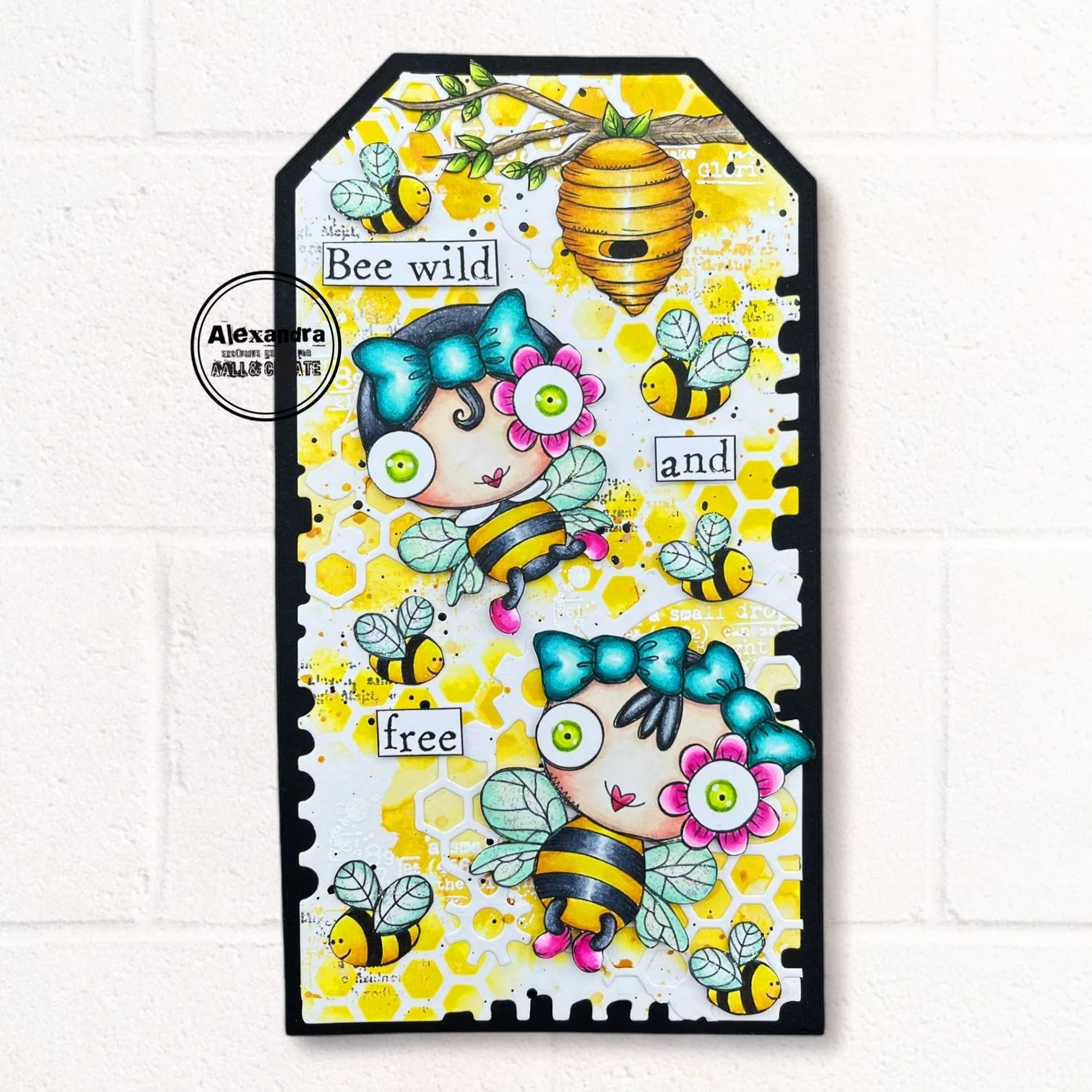 Janet Klein Free Spirit Stamp Bundle - Image 5