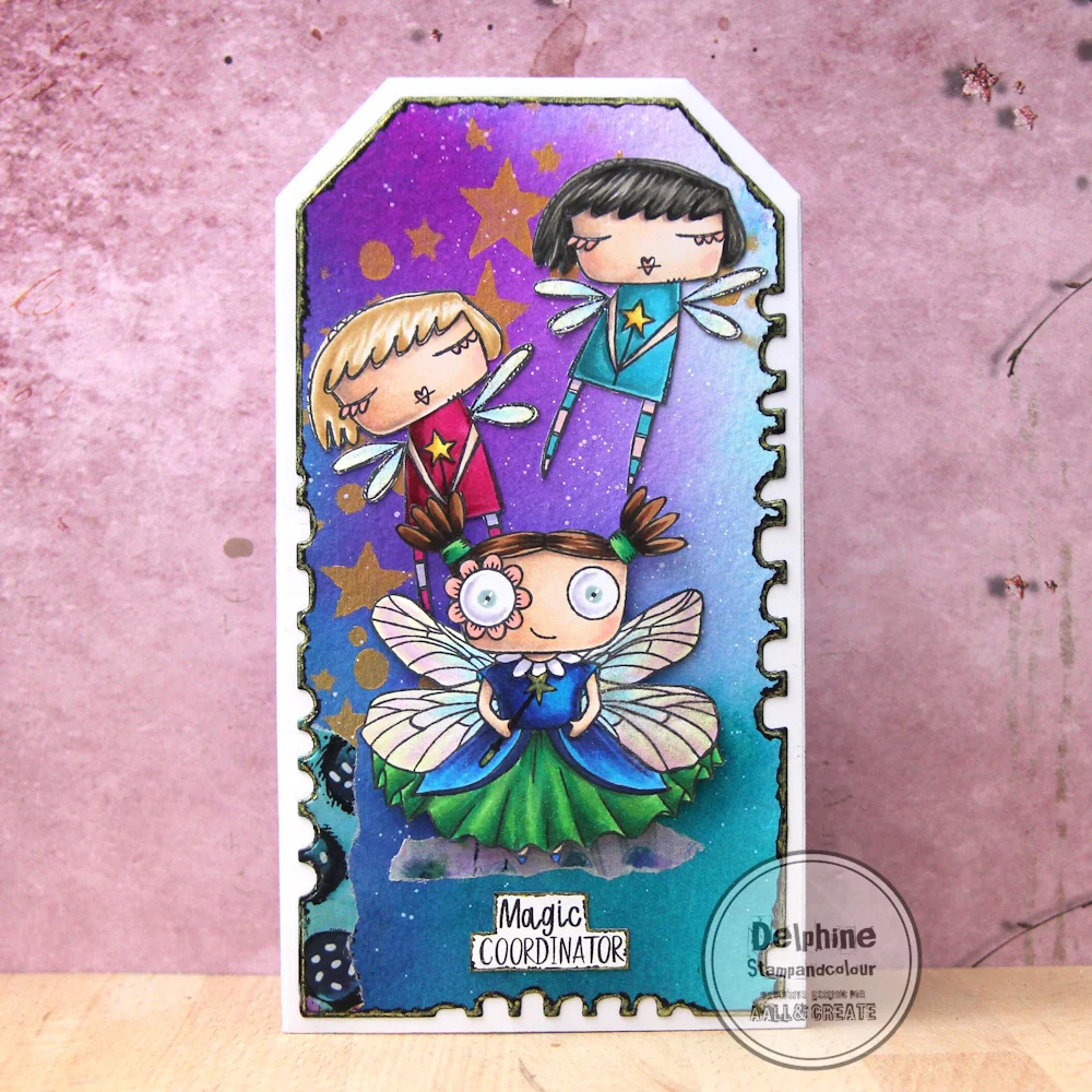 Janet Klein Magical Fleur Stamp Bundle - Image 24