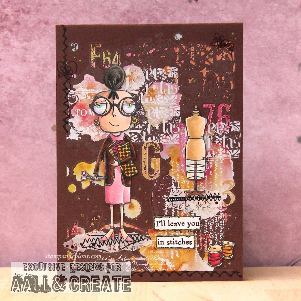 Janet Klein Magical Fleur Stamp Bundle - Image 33