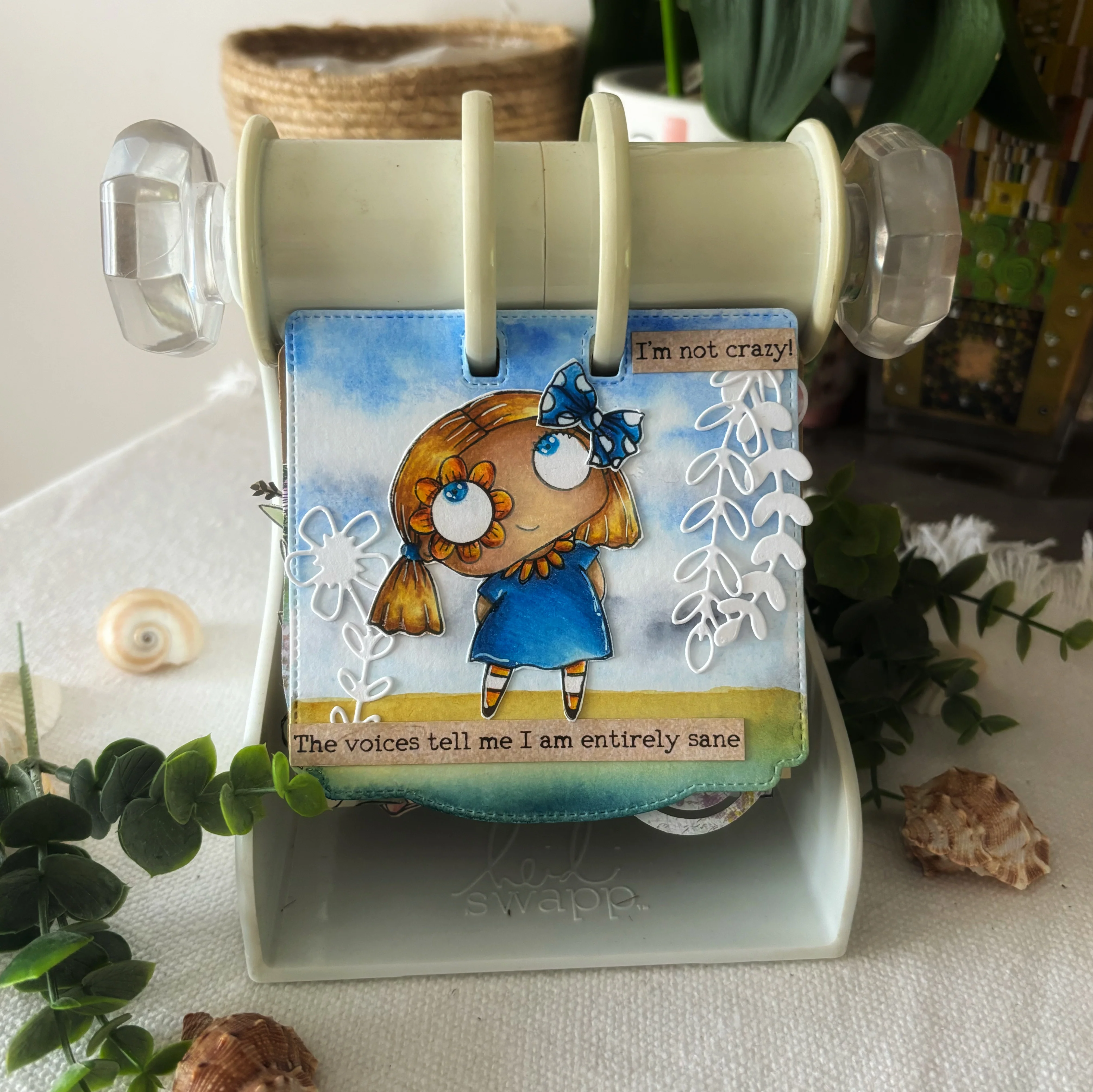 Janet Klein Magical Fleur Stamp Bundle - Image 49