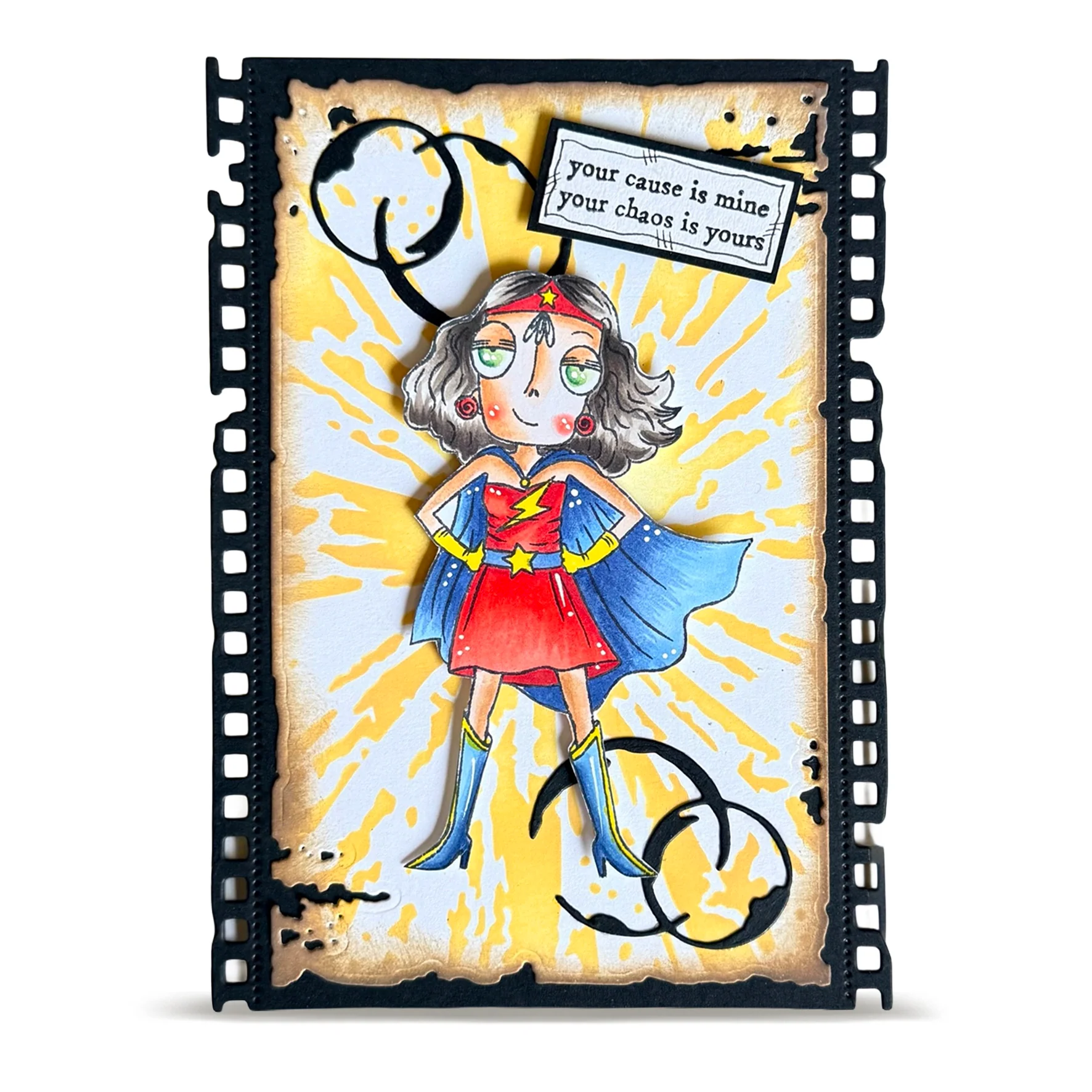 Janet Klein Miss Dee Stamps Bundle + Free Poster & Bio Cards - Image 11
