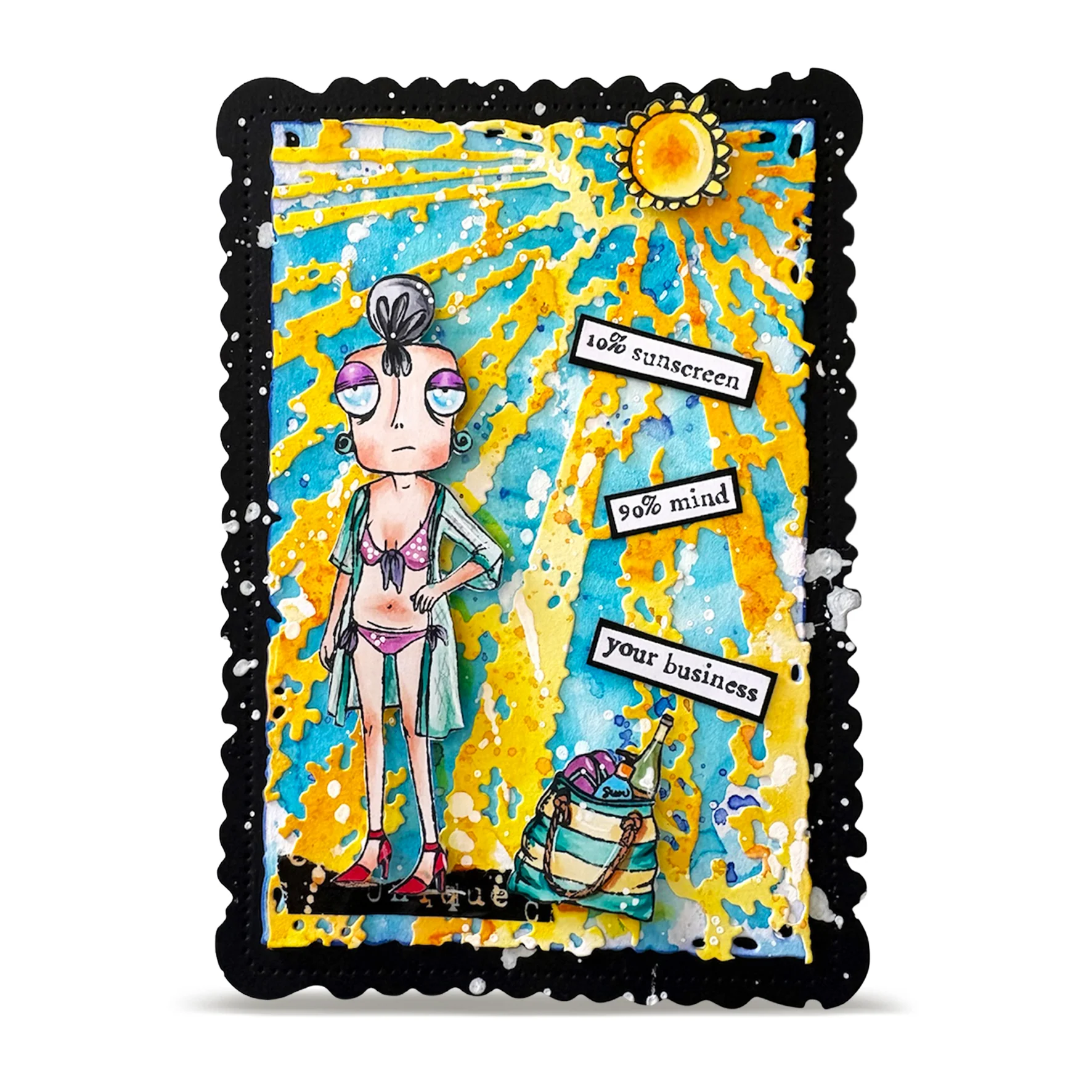 Janet Klein Miss Dee Stamps Bundle + Free Poster & Bio Cards - Image 22