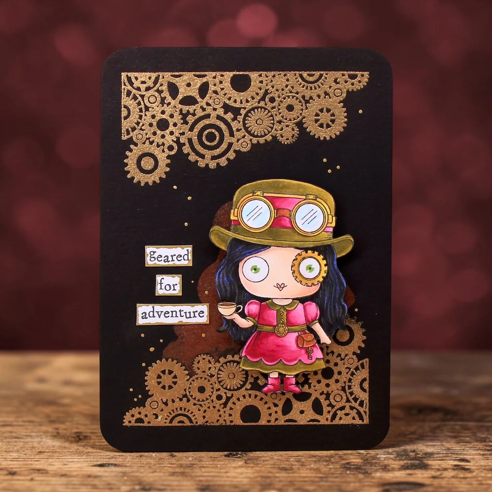 Janet Klein Steam & Wonder Stamps Bundle + Free Poster & Bio Cards - ship from 19th June - Image 14