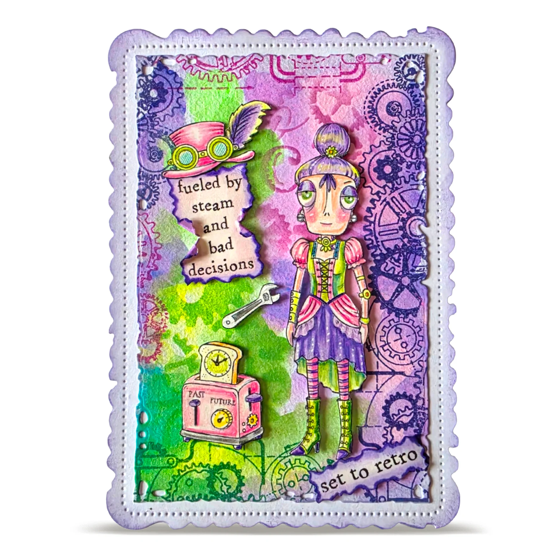 TP-1375 - A7 Stamp Sets - Steaming Dee - ship from 19th June - Image 7