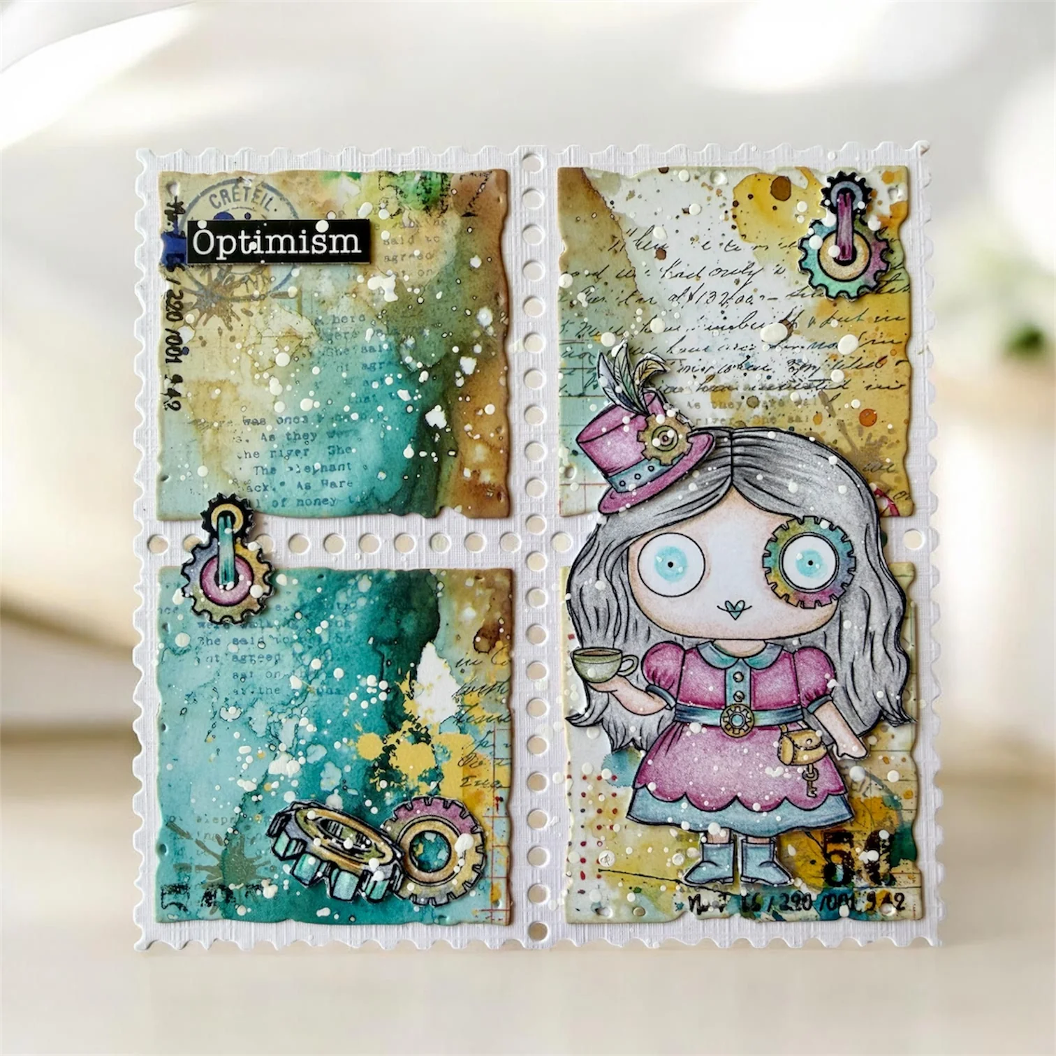 Janet Klein Steam & Wonder Stamps Bundle + Free Poster & Bio Cards - ship from 19th June - Image 5
