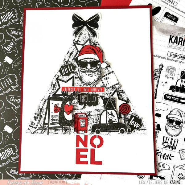 Les Ateliers De Karine Christmas Street - Urban Winter Clear Stamp Set - Image 5