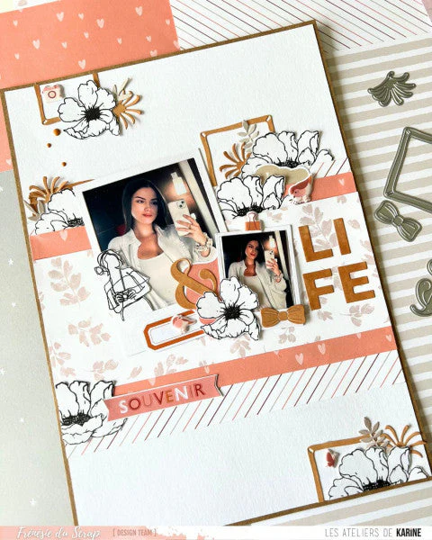 Les Ateliers De Karine Family - Dies Fancy Frames - Image 5