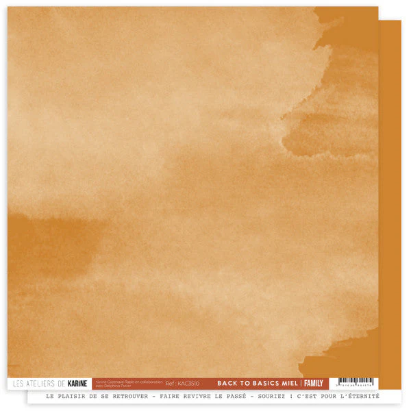 Les Ateliers De Karine Family - Paper Honey (1pc)