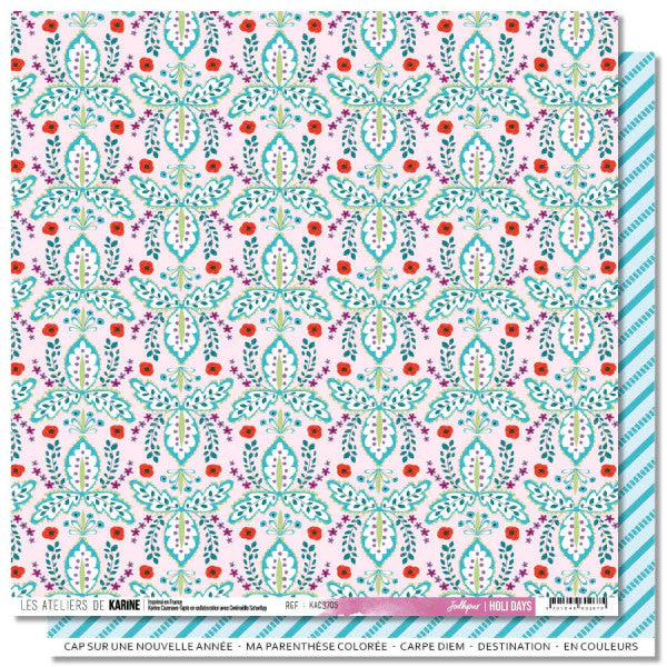Les Ateliers De Karine Holi Days - Paper Jodhpur (1pc)