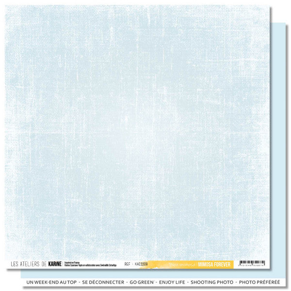 Les Ateliers De Karine Mimosa Forever - Paper Blue Mimosa (1pc)