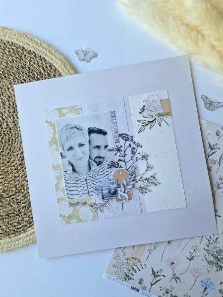 Les Ateliers De Karine Vintage Journal - Die Set - Graminées (Grasses) - Image 4