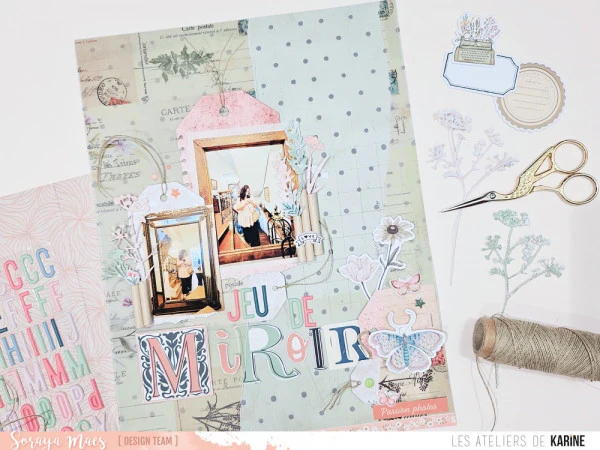 Les Ateliers De Karine Vintage Journal - Die Set - Graminées (Grasses) - Image 7