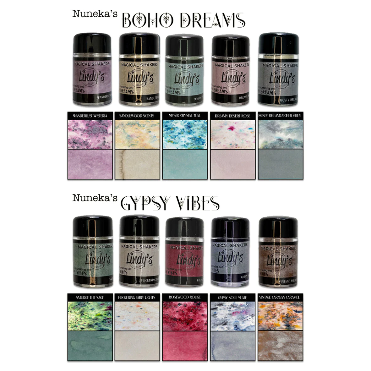 Lindy's Gang Boho Dreams & Gypsy Vibes Magical Shaker 2.0 SET