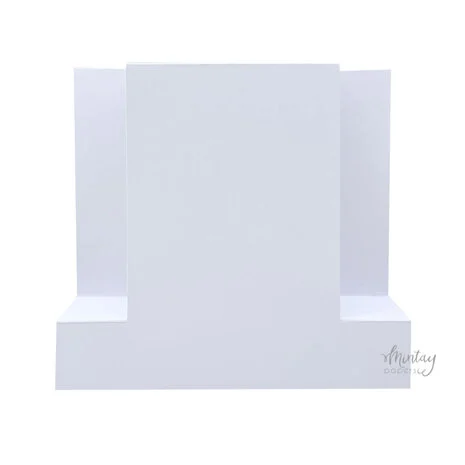 Mintay Basic Panel Card Base White (5pcs)