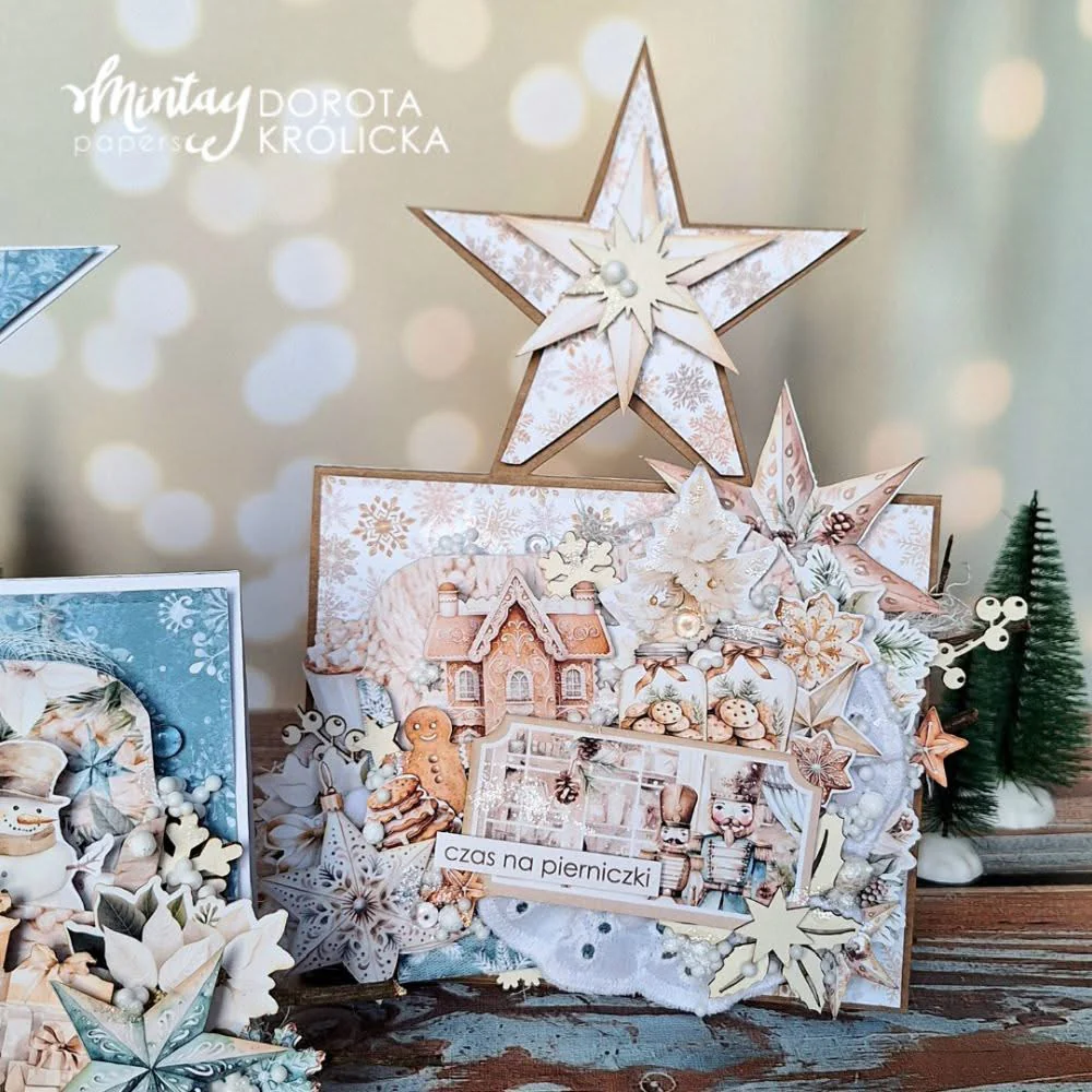 Mintay Basic Star Card Base Kraft (5pcs) - Image 2