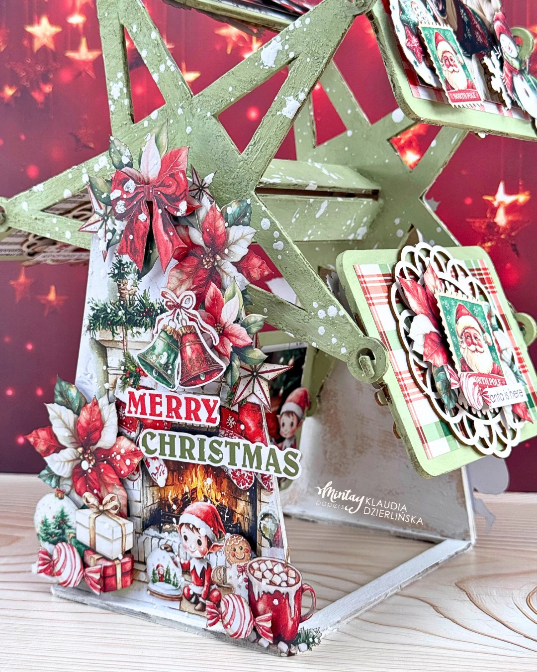 Mintay Holly Jolly 12x12 Inch Paper Elements - Image 2