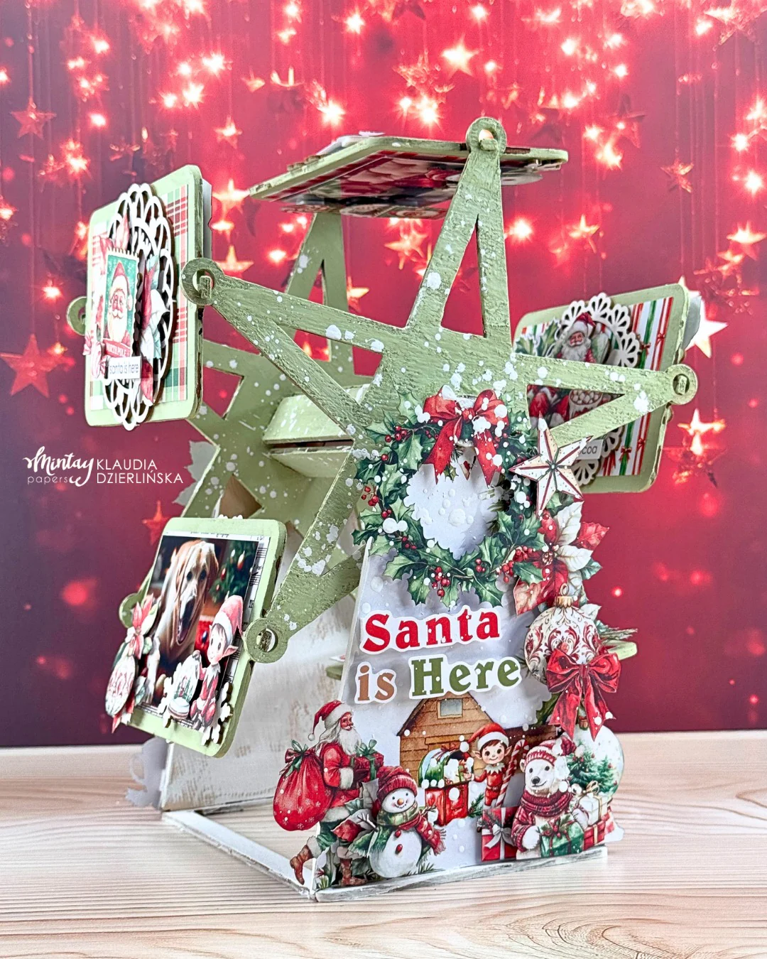 Mintay Holly Jolly 6x12 Inch Paper Stickers Words - Image 2