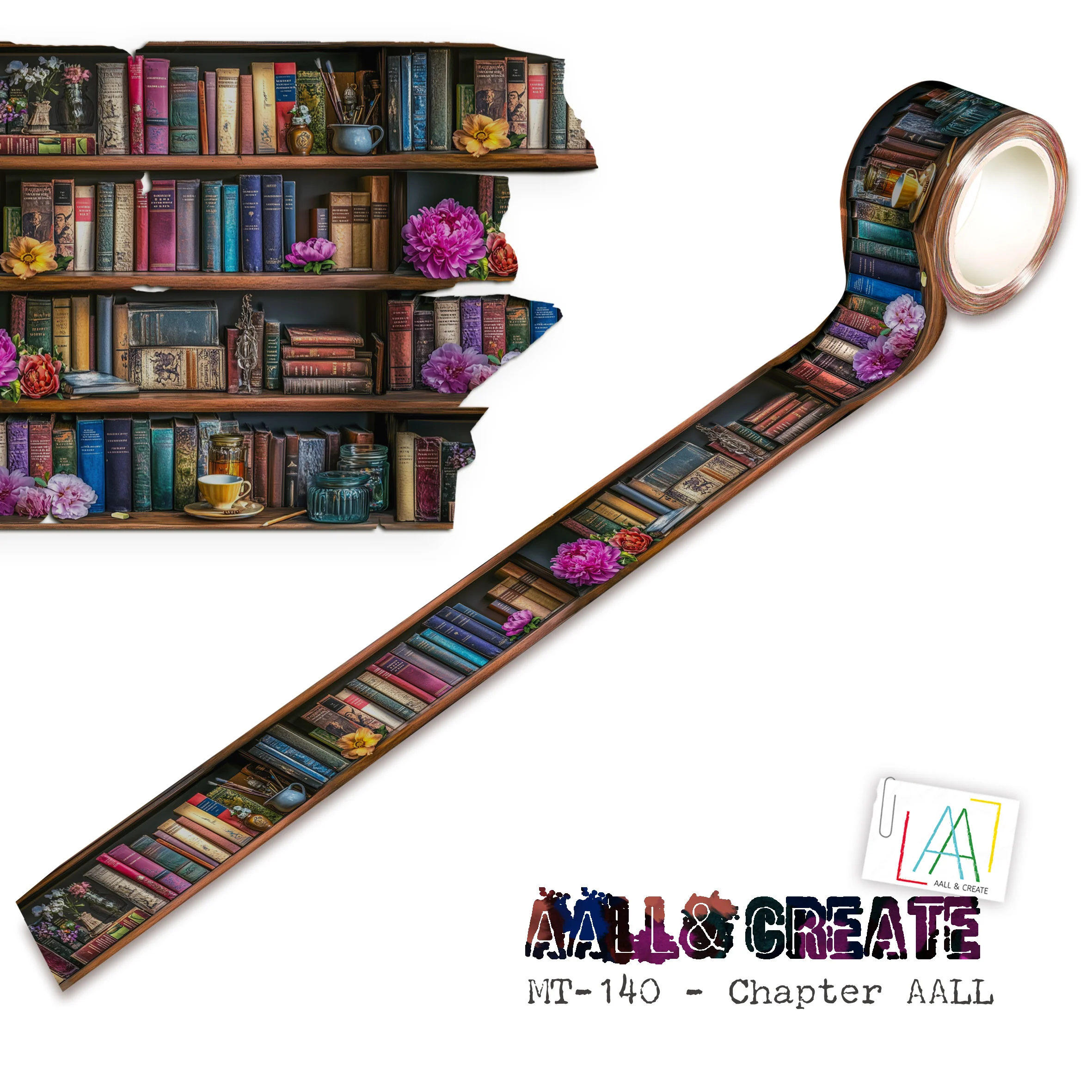 MT-140 - Washi Tape - Chapter AALL (Layer-It-Up!)