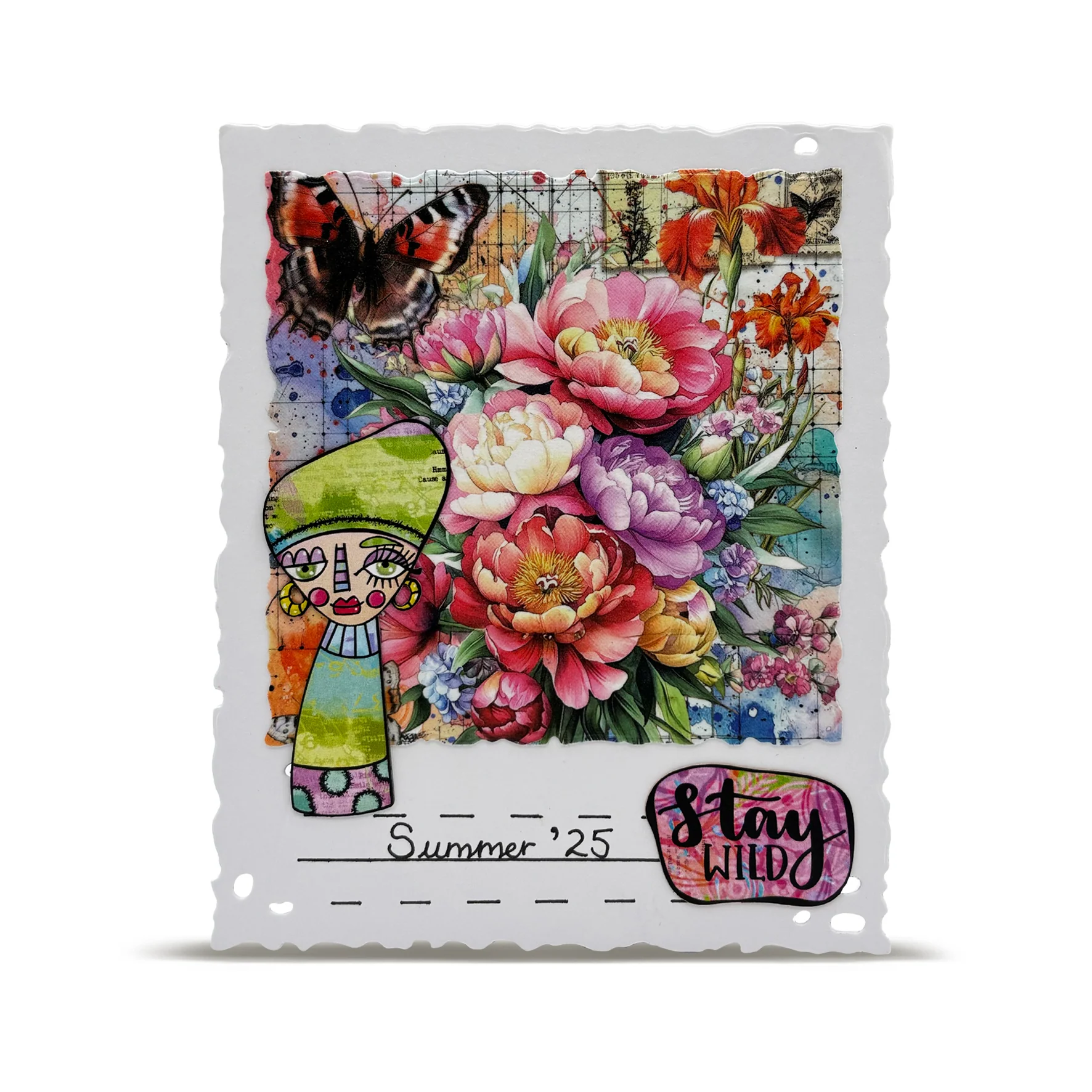 MT-143 -  Washi Tape - Petals Kiss (Layer-It-Up!) - Image 3