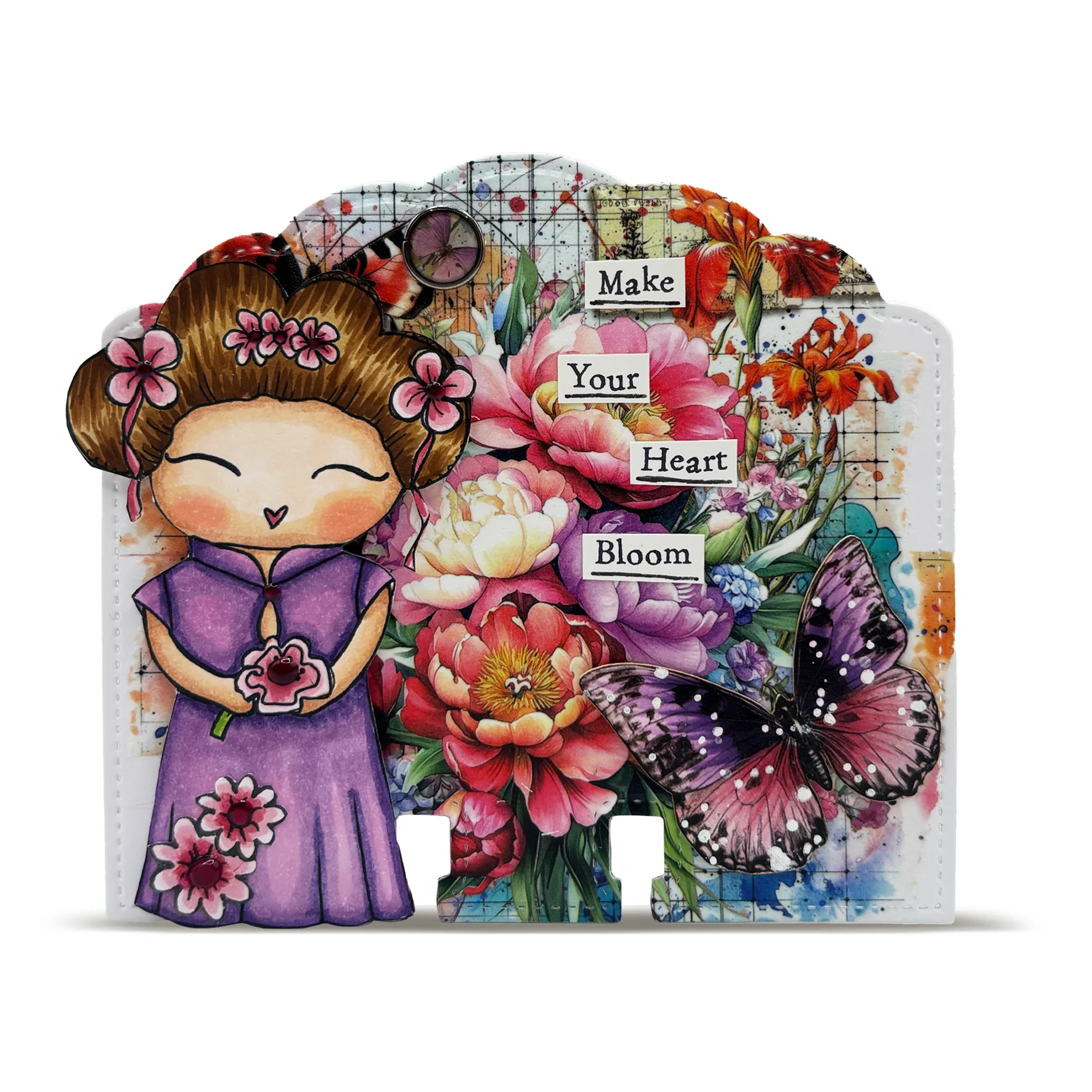 MT-143 -  Washi Tape - Petals Kiss (Layer-It-Up!) - Image 7