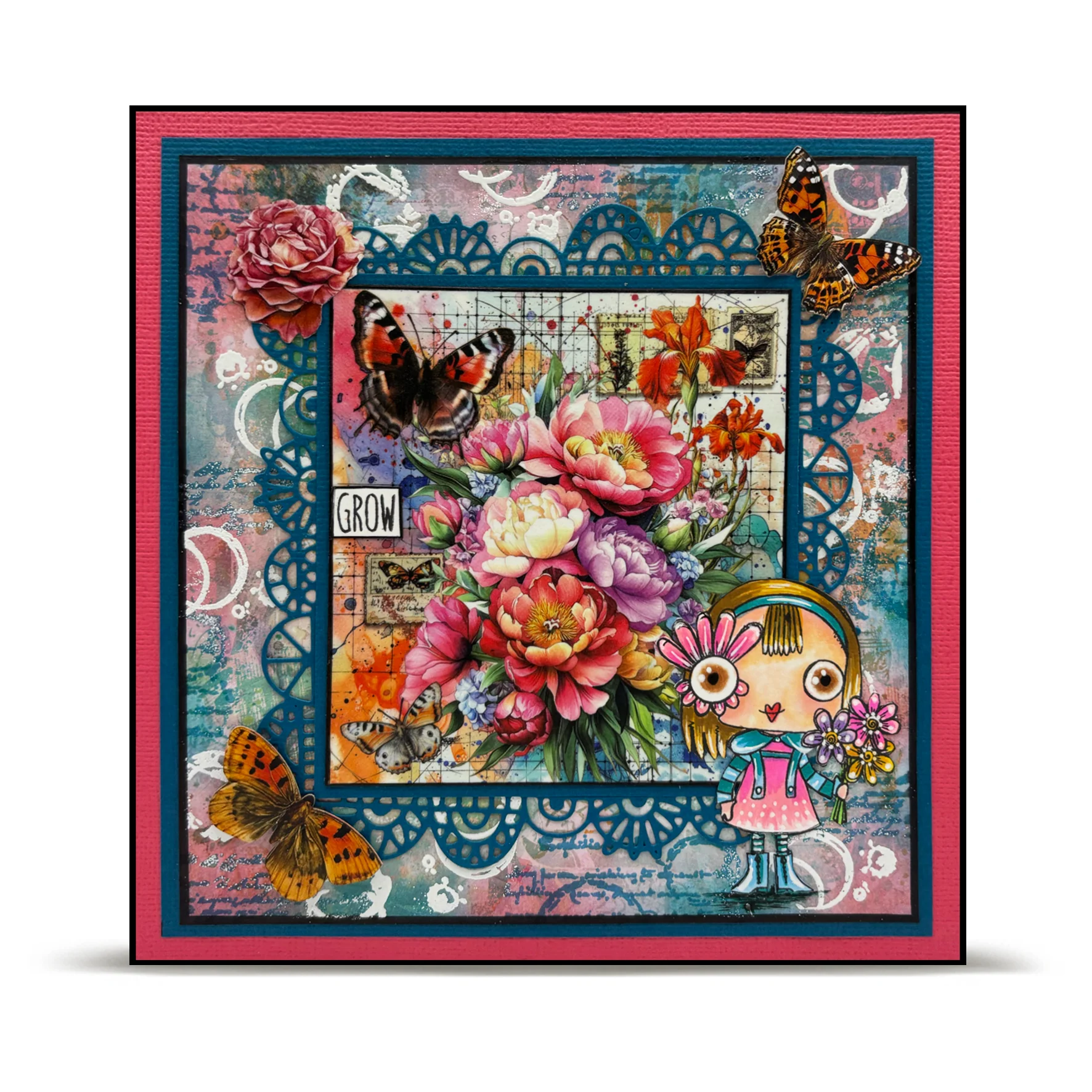 MT-143 -  Washi Tape - Petals Kiss (Layer-It-Up!) - Image 9
