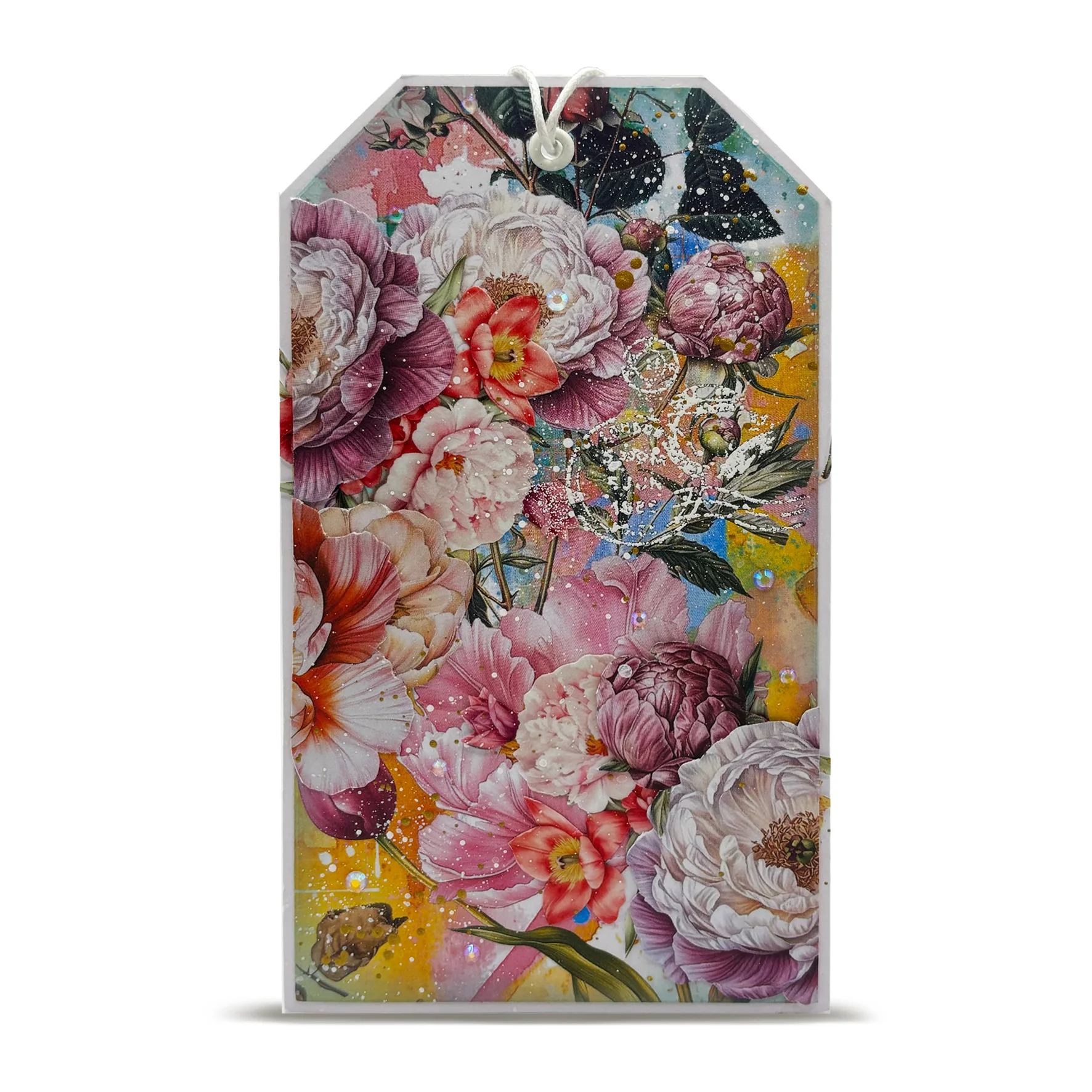 MT-144 -  Washi Tape - Peonies Airmail (Layer-It-Up! - Image 7