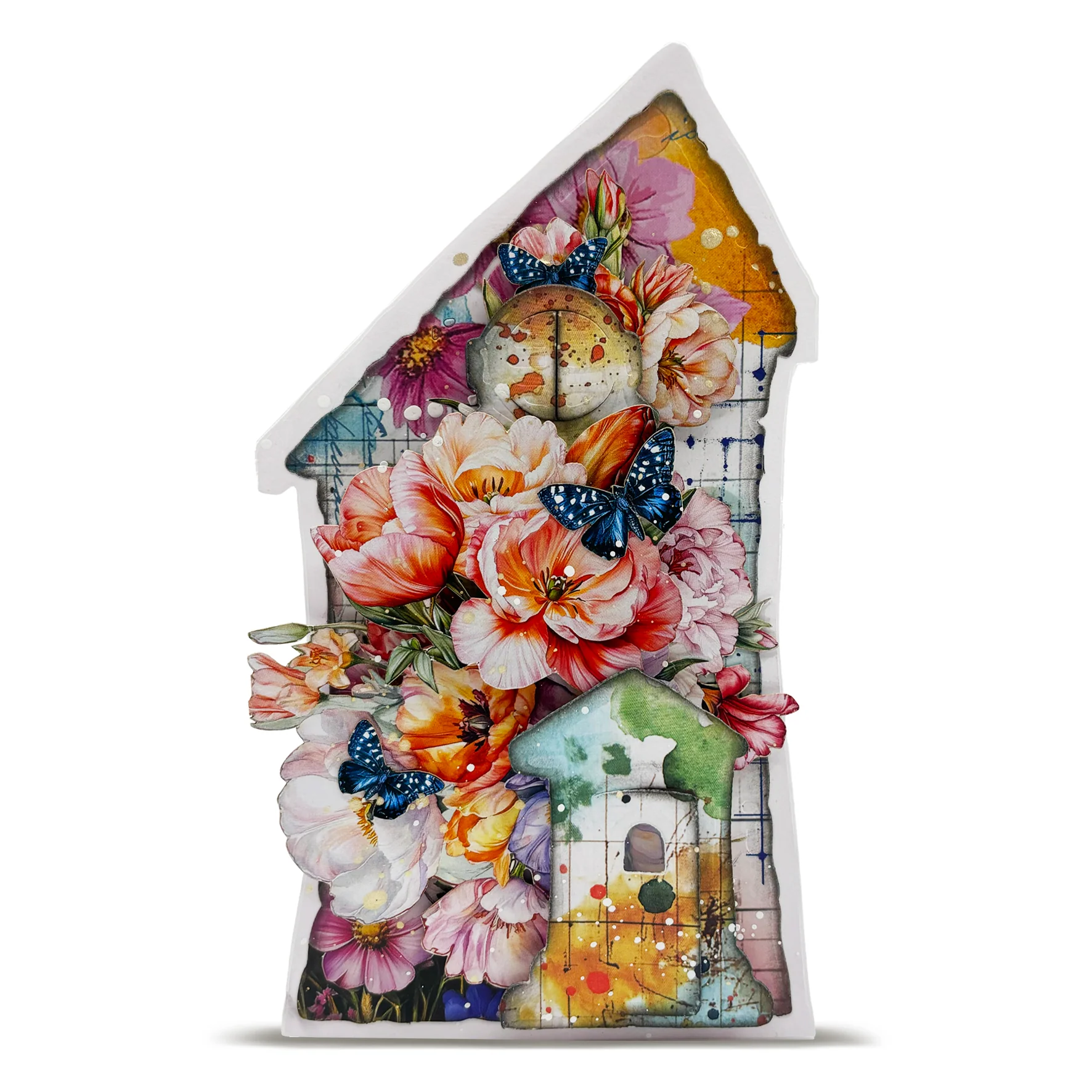 #PA-41 - A5 Design Paper - Colour Me Floral - Image 4