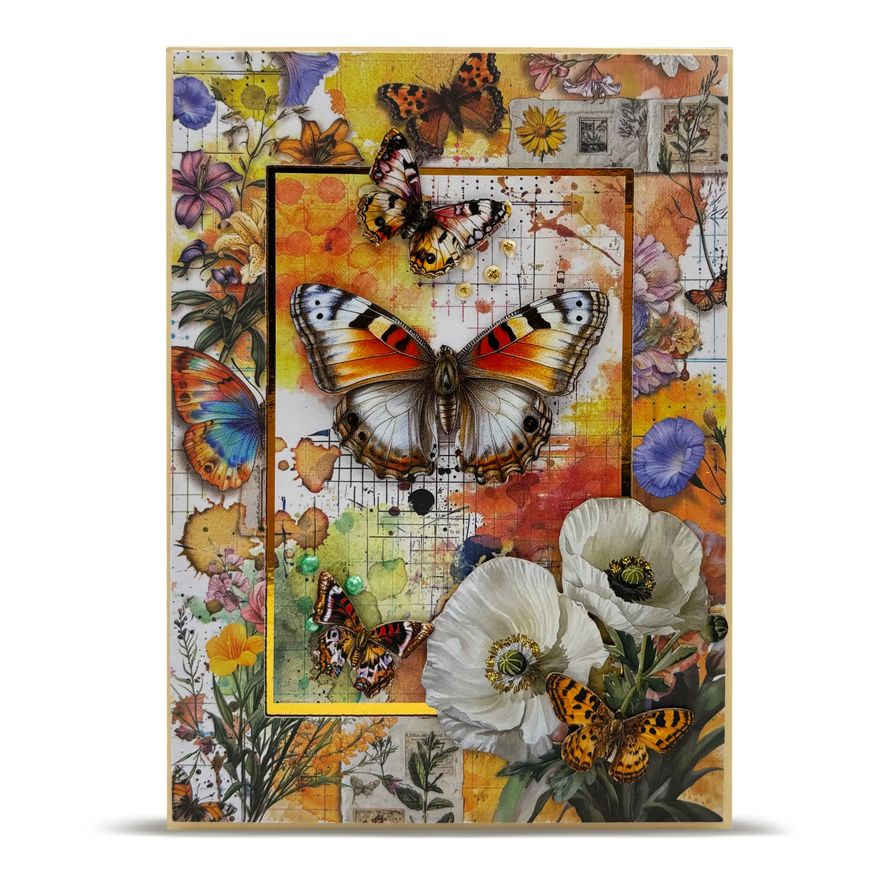 #PA-42 - A6 Design Paper - Florabella Fantasia - Image 8