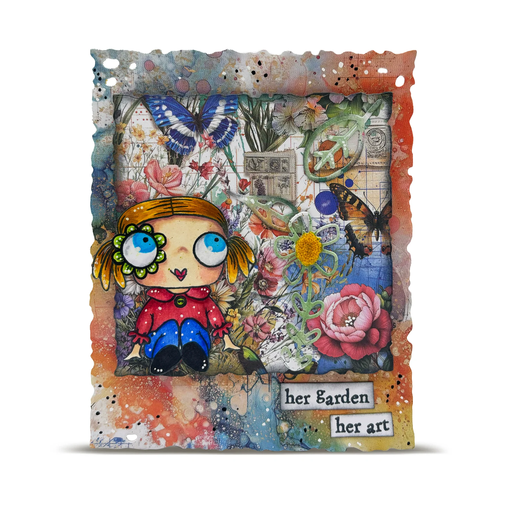 #PA-42 - A6 Design Paper - Florabella Fantasia - Image 9